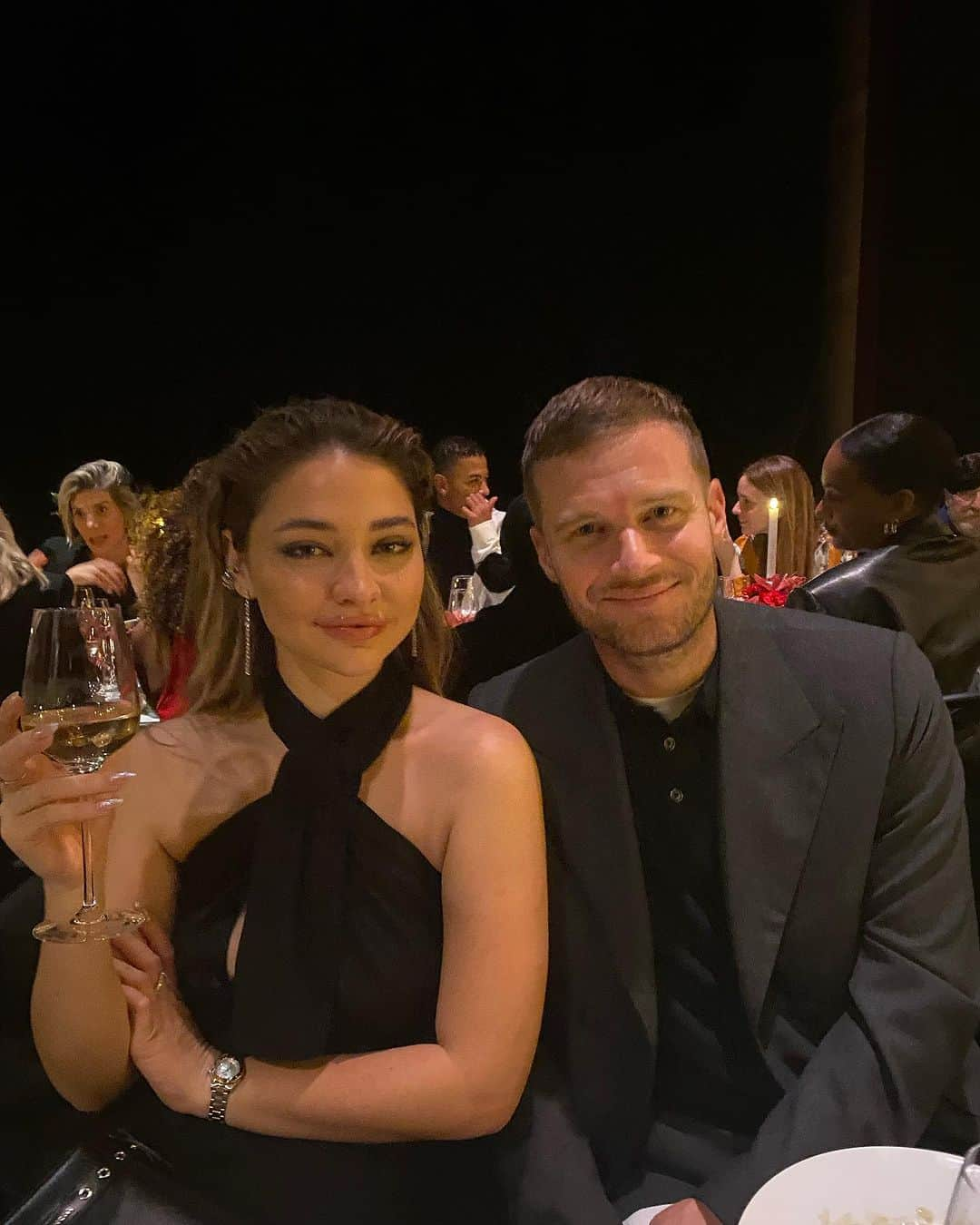 オリヴィエ・ザームさんのインスタグラム写真 - (オリヴィエ・ザームInstagram)「Glamorous dinner on stage at the Theatre des Variétés to celebrate the new capsule collection of @givenchy for @mytheresa.com, designed by @matthewmwilliams. Mlle Montansier who created one of the oldest theatres in Paris still working would be proud of such an evening!  Photos by @ozpurple」11月22日 19時08分 - ozpurple