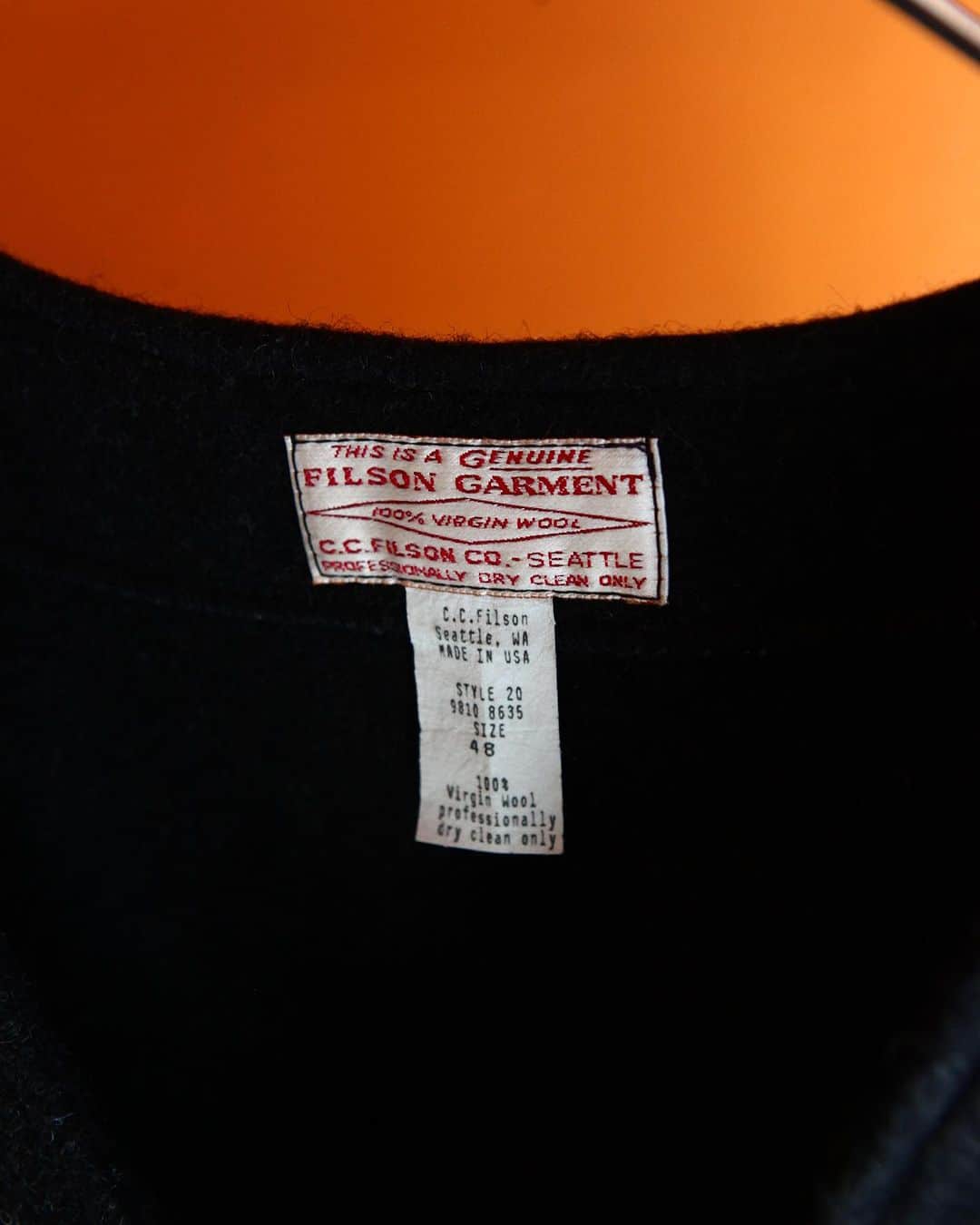 vostokさんのインスタグラム写真 - (vostokInstagram)「Filson Wool Vest  細かい詳細は https://vostok.base.shop に掲載  #古着#vostok#forsale#vintage#vintagefashion#vintagestyle#usedclothing」11月22日 19時11分 - vostok_1jp