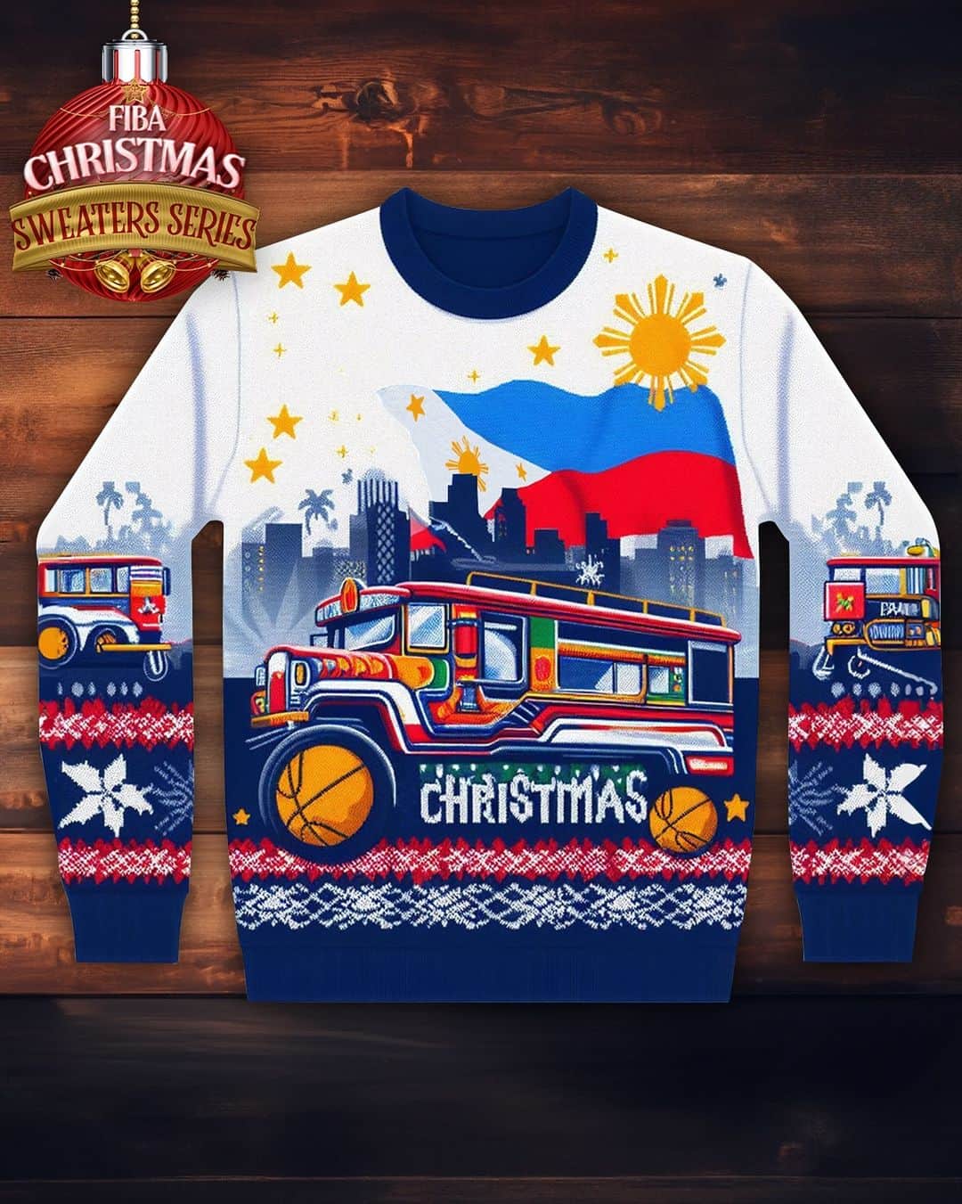 FIBAのインスタグラム：「Make the Jeepney with basketball tyres real 🚎🏀」