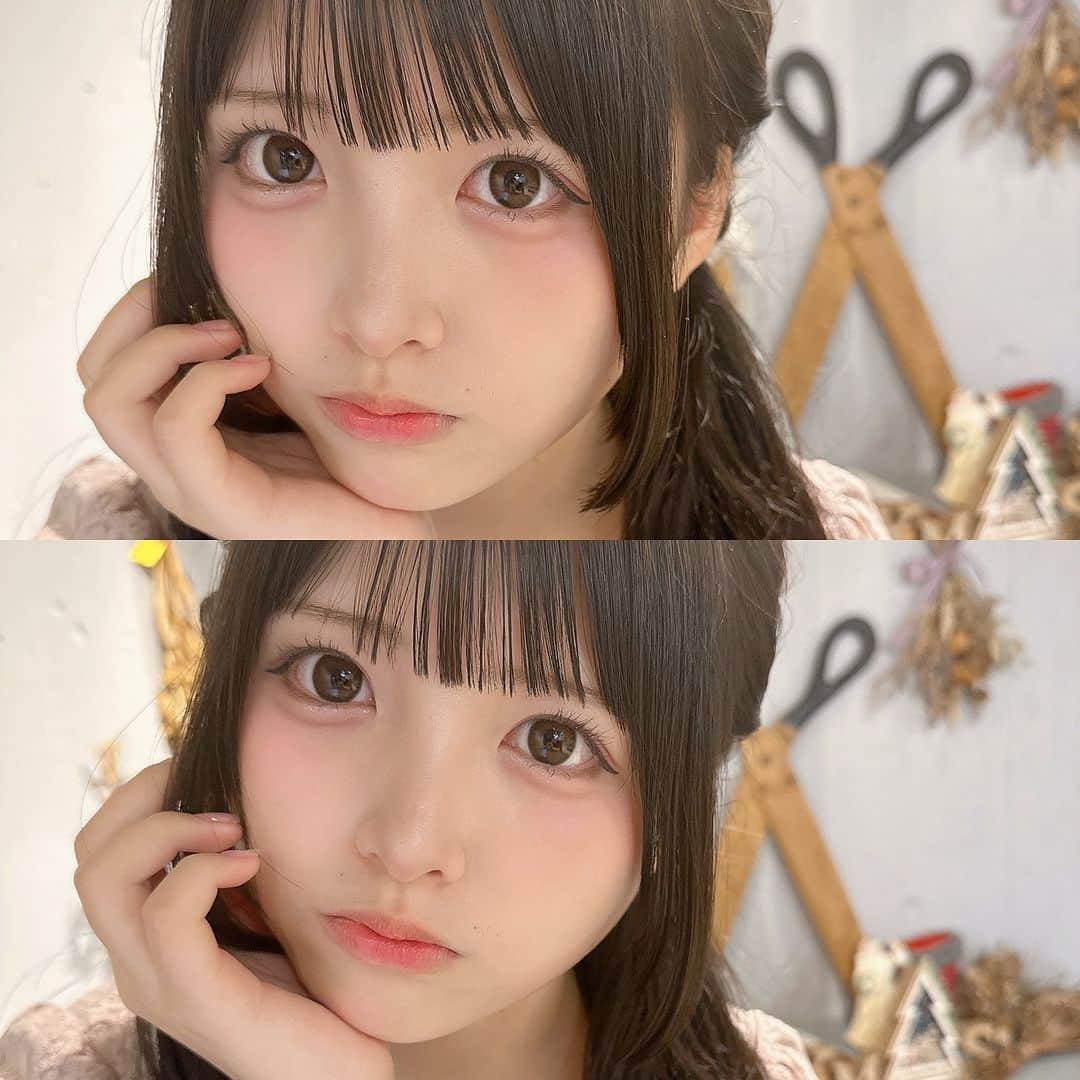 前田渉のインスタグラム：「🤍   スーパーjc2の このはちゃんご来店💫✨ 元々可愛かったですが、わたるマジックで更に可愛くさせていただきました🩷 遠くから来てくれてありがとう！ とっても嬉しかったです😊😊    この作品のBefore→After→Arrangeはこちらをご覧ください💁🏼‍♂️ @wataru_magic    🤍 model:このはちゃん @kkk.08.kkk  #わたるマジック #cachecacheomotesando #haircolor #hairstyle #jc #美容師 #シースルーぱっつん #シースルー前髪 #可愛い女の子 #セルフヘアアレンジ #ぱっつん #セルフアレンジ #めるぷち #シースルーバング #アレンジ #ヘアアレンジ #美少女 #前髪カット #アイドル #姫カット #似合わせカット #ウェーブヘア #ウェーブ巻き #黒髪ロング #黒髪 #このはちゃん #ぱっつん前髪 #暗髪 #波ウェーブ #ツインテール」