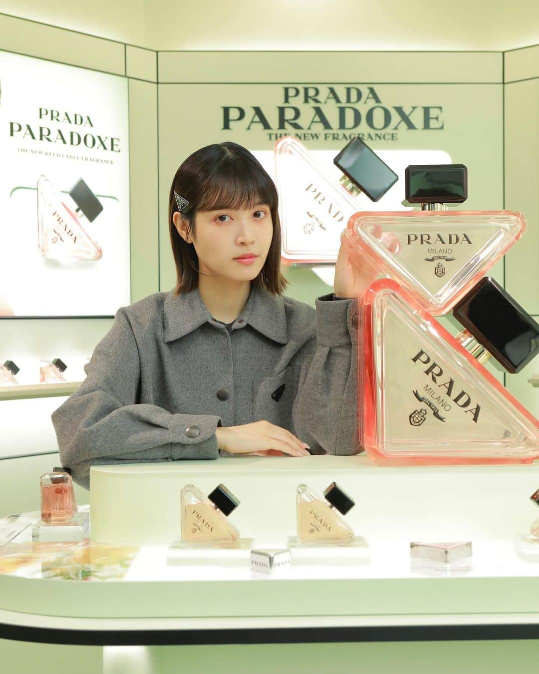 松本愛（まあぴぴ）さんのインスタグラム写真 - (松本愛（まあぴぴ）Instagram)「PRADA BEAUTY TOKYO ▽  @pradabeauty  @prada   #prada #PradaParadoxe #PradaBeauty  #プラダパラドックス #PR」11月22日 20時00分 - aimatsumoto_45