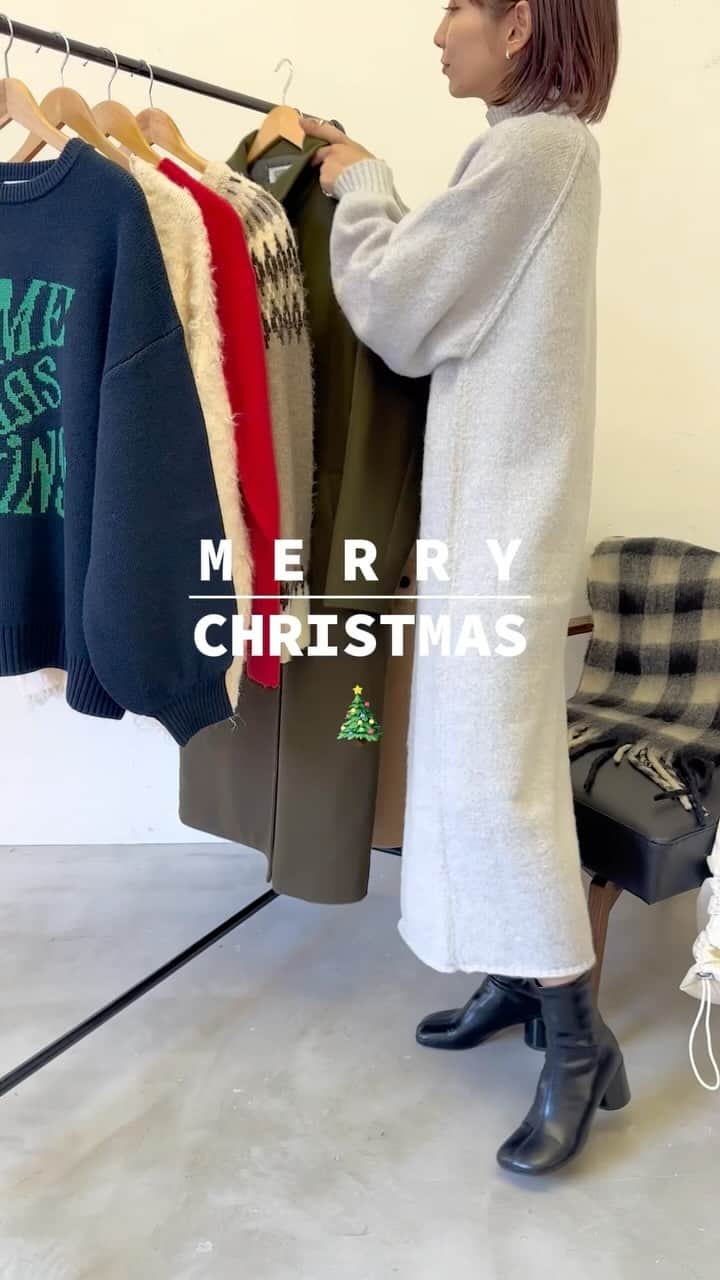 AR Holidayのインスタグラム：「🎄Xmas styling 迷ったらコレ！なアウターをご紹介。 Holidayで人気No.1コートで ロングとショートの2型でご用意しております◎ ㅤㅤ ━━━━━━━━━━━━━━━ ㅤㅤㅤㅤ #スタンドカラー3WAYロングコート price/¥7,920(tax in) color/black.ivory.khaki.navy.check size/S.M ㅤㅤ #ローゲージタートルニットワンピース price/¥5,500(tax in) color/black.gray size/FREE ※12/7 〜 発売予定 ㅤㅤ ━━━━━━━━━━━━━━━ ㅤㅤ ※撮影環境の加工感により、実物と色味が異なる場合がございます。 実物に近い色味はZOZOTOWNページ内画像をご参照ください。  #auntierosa#arholiday#holiday#auntierosaholiday#アンティローザホリデー#ホリデー#アンティローザ#2023AW#zozotown#zozotown購入品#ファッション #ワンマイルコーデ #イエベ #ブルベ #秋コーデ #冬コーデ#シンプルコーデ#モードカジュアル #リラックス #リラックカジュアル #大人カジュアル #大人ファッション」