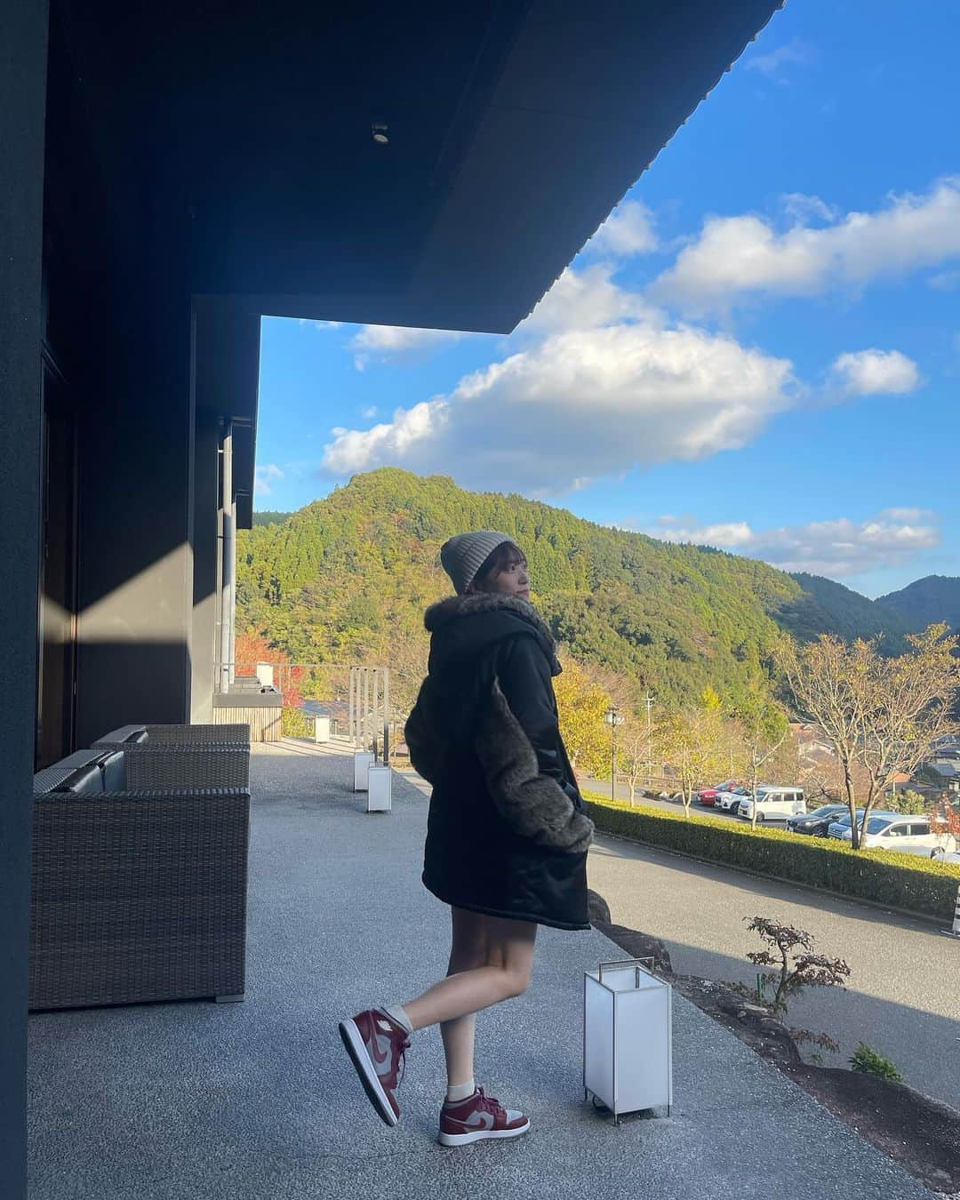 坂本 愛玲菜さんのインスタグラム写真 - (坂本 愛玲菜Instagram)「素敵お宿に泊まりました🤦🏻⛰️」11月22日 20時10分 - erena_hkt48