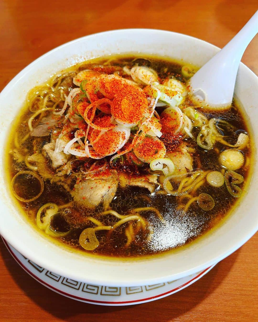 江口拓也のインスタグラム：「至福🍜」