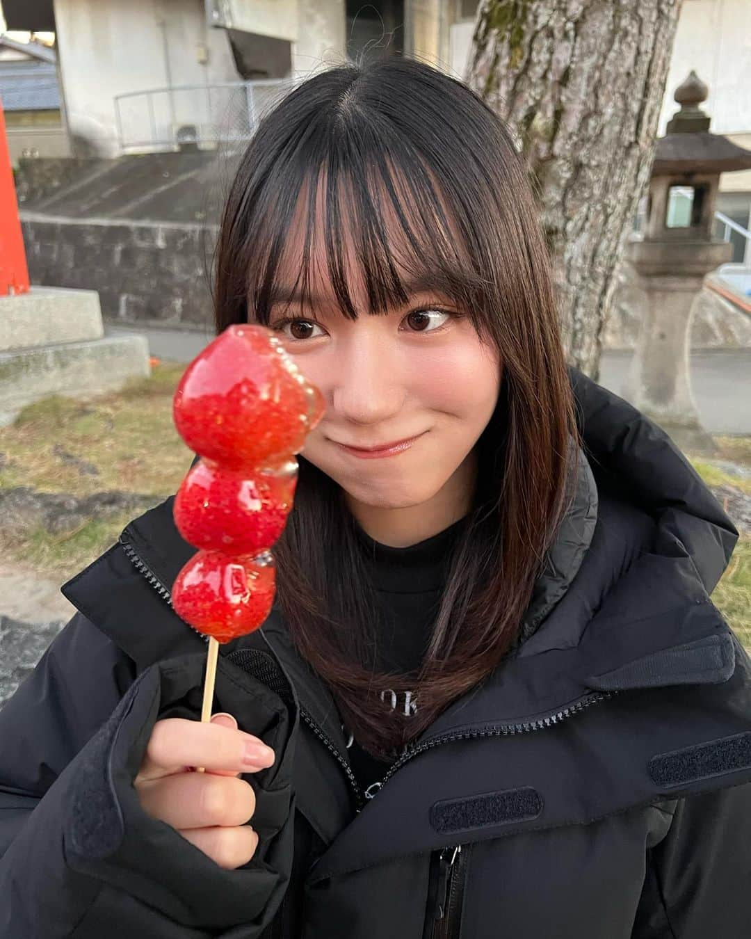 くろがねさらさんのインスタグラム写真 - (くろがねさらInstagram)「いちご飴すき🍓🍓🍓」11月22日 20時25分 - hunny_214