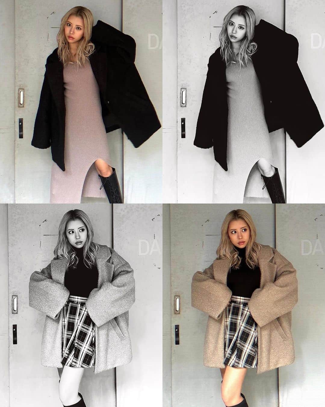 のインスタグラム：「2023 WINTER COLLECTION ・ 𝗖𝗢𝗡𝗧𝗥𝗔𝗦𝗧 ・ DIRECTOR 華 @_hana.87_  ーーーーーーーーーーーーーーーーー  23' WINTER OUTER  ☑︎フェイクウールミドルコート ¥10,990tax in  BLACK/BROWN FREE  ーーーーーーーーーーーーーーーーー ・ ・ #EGOIST #egoist #エゴイスト #エゴ #冬 #冬コーデ #winter #coordinate #contrast」