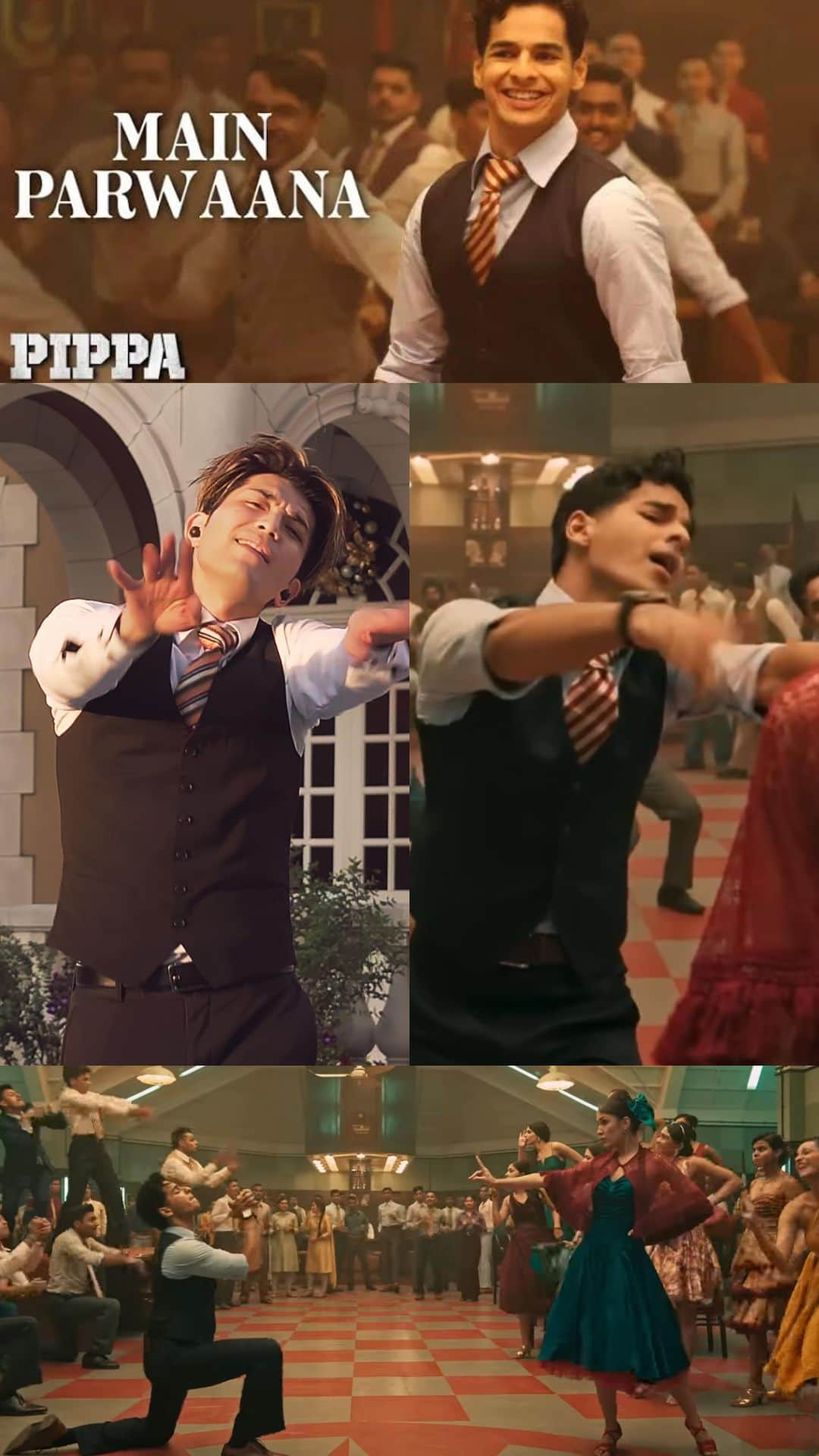 カケタクのインスタグラム：「Main Parwaana from Japan😉🇮🇳🇯🇵  I love this song & choreography✨ @vijayganguly  #Pippa @ishaankhatter  @zeemusiccompany @arijitsingh  @arrahman @karimova.leysan @poojatiwari.official @nisa_shetty @rakshitasuresh #mainparwaana #isaankhattar #arijitsingh」