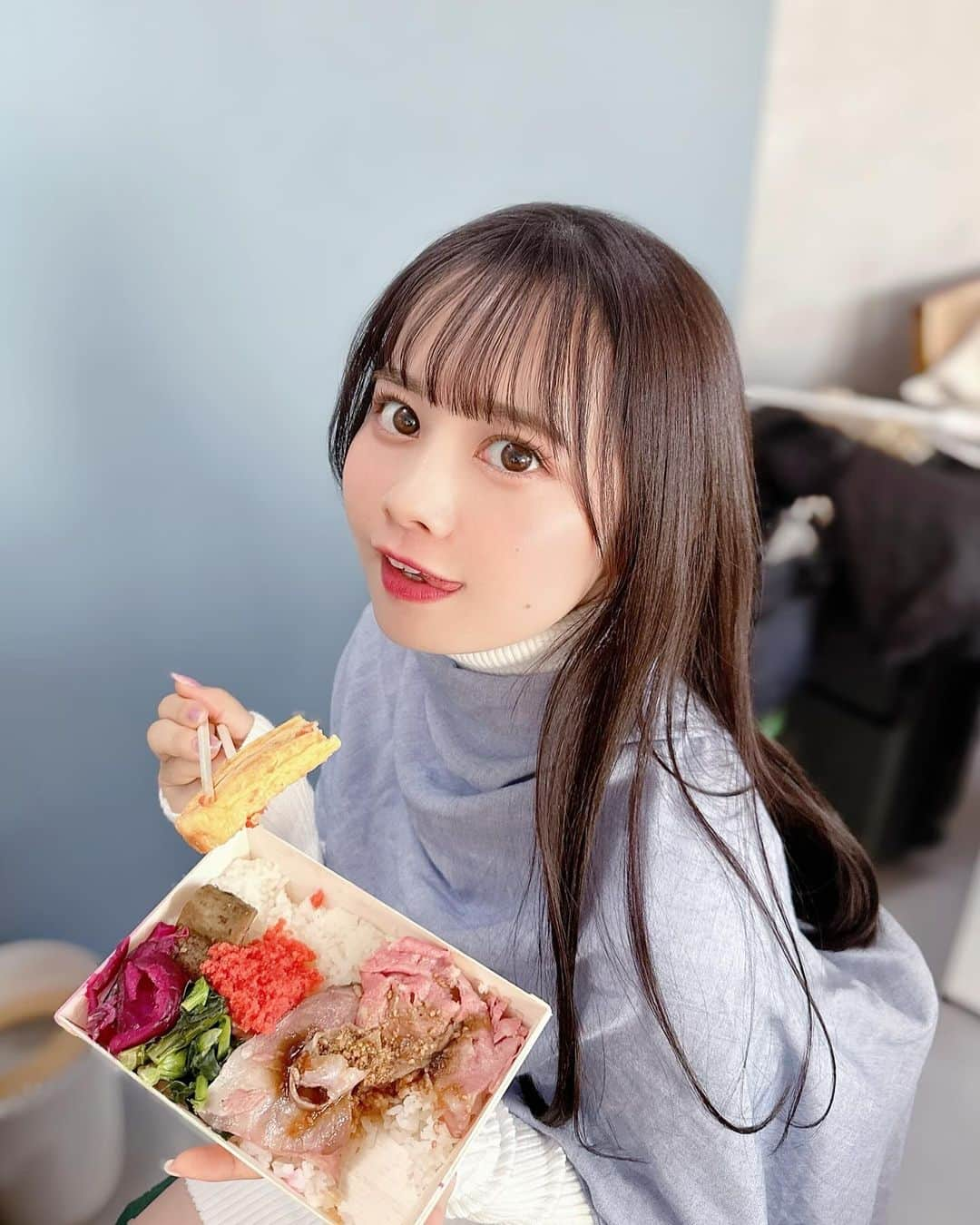 近藤沙瑛子さんのインスタグラム写真 - (近藤沙瑛子Instagram)「食べてるとこ🍱」11月22日 21時28分 - saekondo_inu