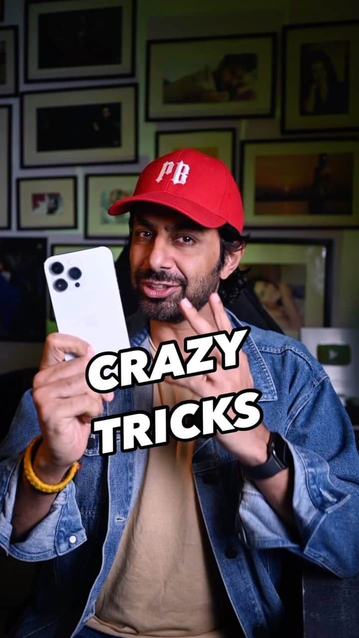 Praveen Bhatのインスタグラム：「Super useful iPhone tricks - why was this hidden 🤩🤩  . #praveenbhat #iphonetricks #phonehacks」