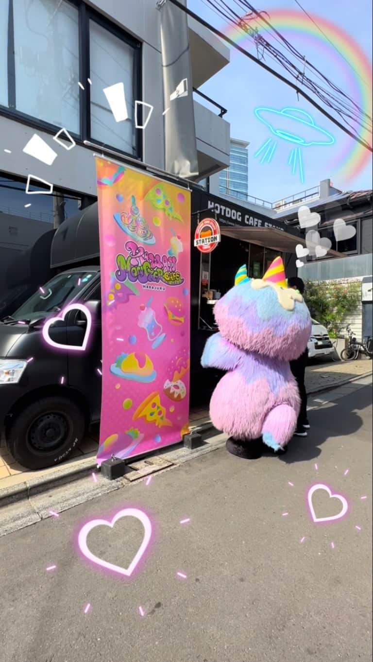 KAWAII MONSTER CAFEのインスタグラム：「POP UP EVENT 〜Colorful Halloween〜Memory 10.19 - 10.22 / 10.26 - 10.31  The Next POP UP EVENT may be in December.🤭🎄🎁💞  #kawaiimonstershop #popupevent #kawaiimonstercafe  #japan#tokyo#harajuku#tokyotrip#tokyotravel#popup#6dokidoki#decora#harajukugirls#japanesegirl #harajukufashion#hapajukufood#takeshitastreet#原宿#原宿ランチ#竹下通り」