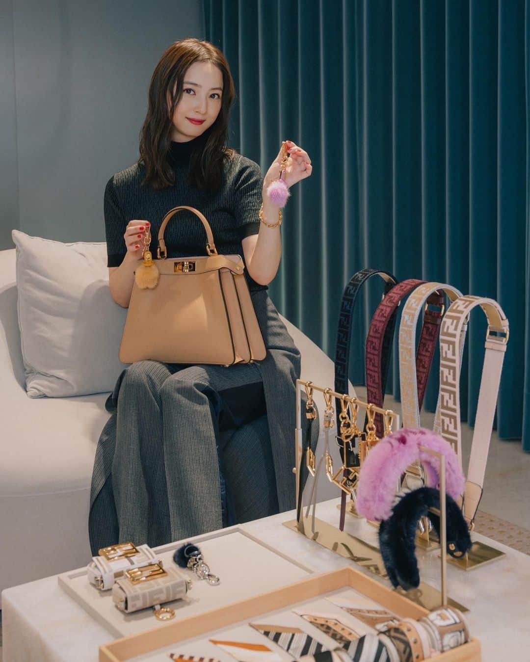 のインスタグラム：「🤎  @fendi  #fendi #PR」