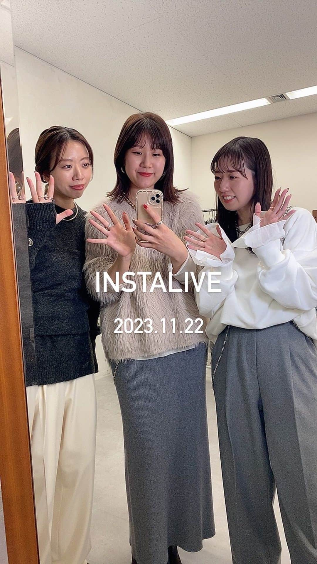 ドゥドゥのインスタグラム：「11/22 インスタLIVE」