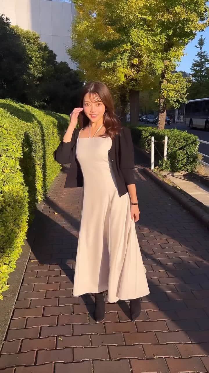 みさきのインスタグラム：「仕事終わり🍁♡ 👗 #willselection   銀杏並木がきれいでした！  24日25日は映画の舞台挨拶を担当させていただきます。  席に空きがあるみたいなのでぜひ お越しください☺️🤍  🤎詳細   「メカバース　少年とロボット」（吹替版）の舞台挨拶付上映のMCを担当します☺️🌸 皆様のご来場をお待ちしております🤍  11月24日（金） 広島バルト11　 18:30の回　上映前舞台挨拶 登壇者： RICH HO監督、宅見将典、中臺孝樹　 MC:八幡美咲  11月25日（土）　 T・ジョイ博多 18:30の回　上映前舞台挨拶 登壇者： RICH HO監督、宅見将典、中臺孝樹 MC:八幡美咲」