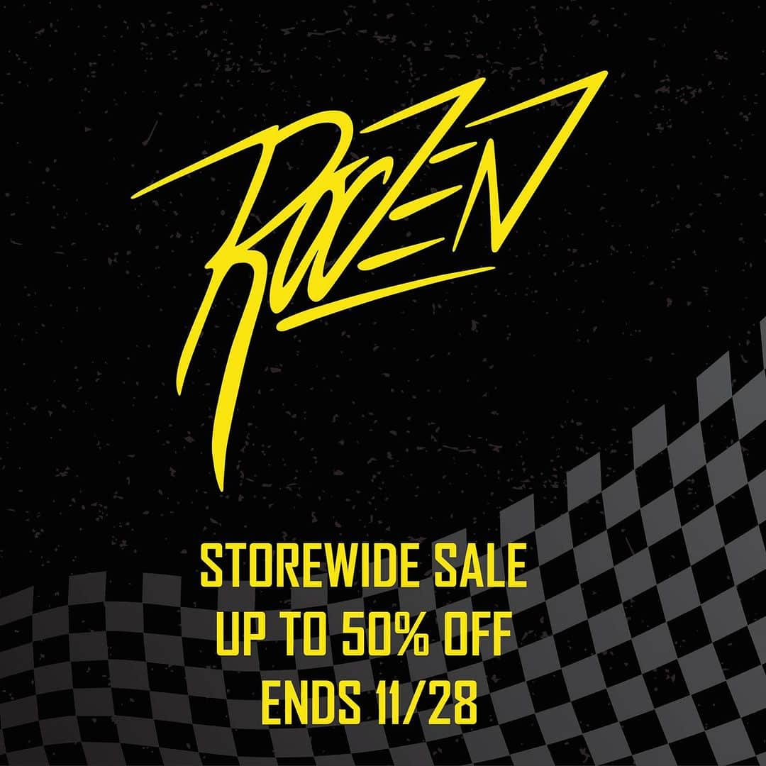 ケン・ロックゼンのインスタグラム：「Jumping on the early Black Friday/Small Business Saturday/Cyber Monday/Giving Tuesday (and whatever other sale name there is) band wagon. Get them while they last on kenroczen.com 🤘🏼」