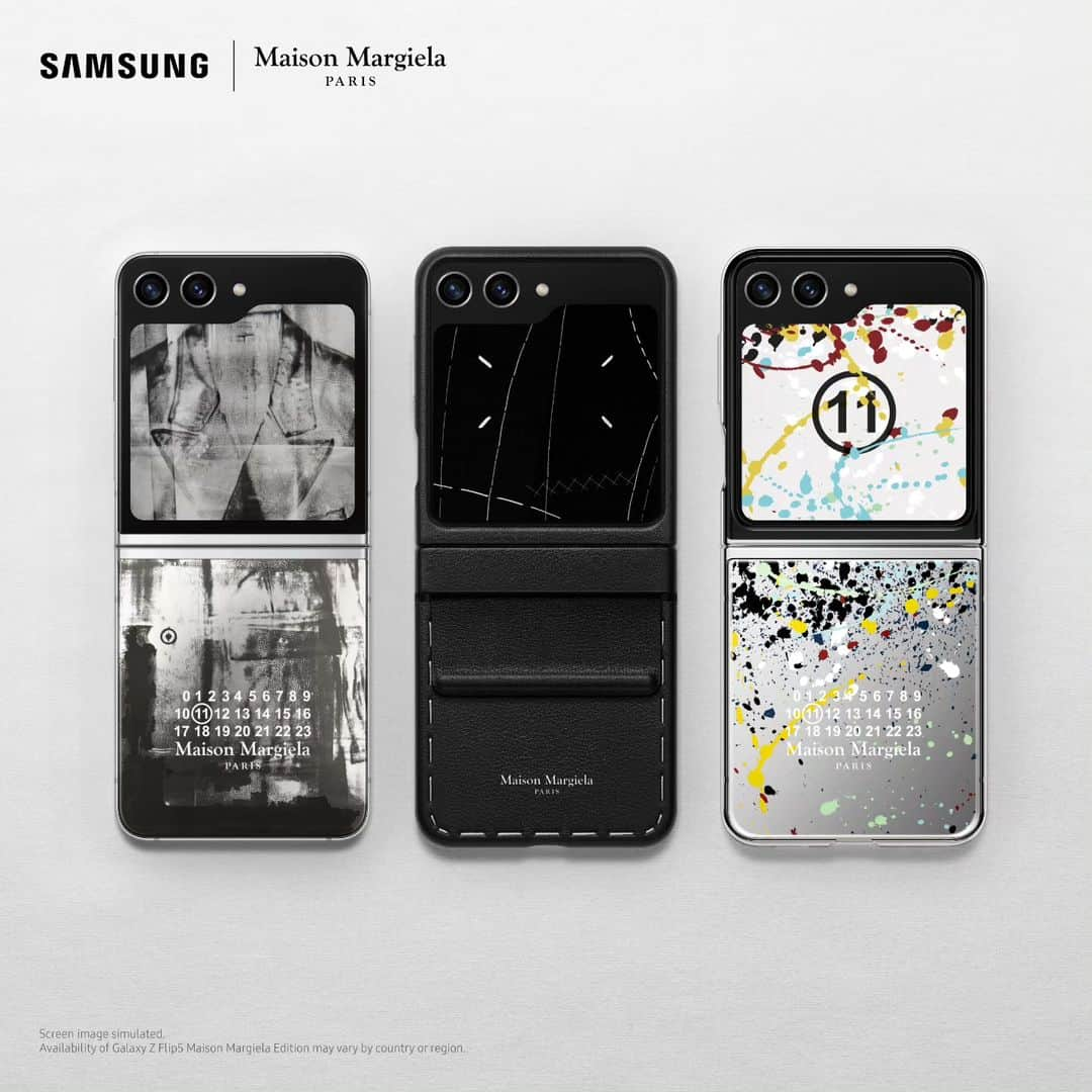 Samsung Mobileさんのインスタグラム写真 - (Samsung MobileInstagram)「Trompe l’oeil technique to unveil the hidden essence within objects. Iconic work-in-progress handmade stitches and unconventional artistry of avant-garde paint drops. All perfectly encapsulated in a three-tiered white packaging reminiscent of @maisonmargiela’s archival storage. Available for purchase on November 30th.#GalaxyxMaisonMargiela #GalaxyZFlip5MaisonMargielaEdition  Learn more: samsung.com」11月23日 9時00分 - samsungmobile