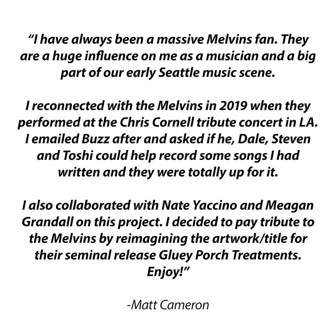 パール・ジャムさんのインスタグラム写真 - (パール・ジャムInstagram)「Matt Cameron is releasing a 5-song EP titled "Gory Scorch Cretins" on white vinyl for RSD Black Friday. Get the vinyl at participating indie record stores on Friday, November 24th. Check the link in bio for a record store near you.」11月23日 1時00分 - pearljam