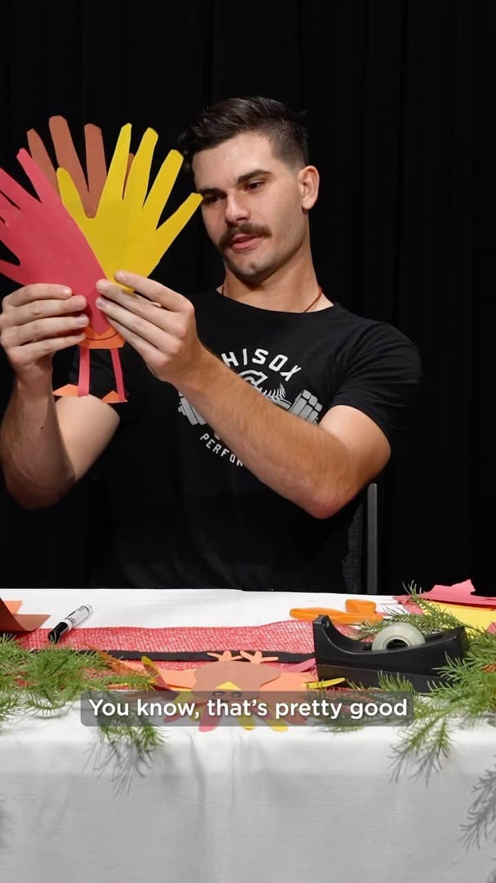 シカゴ・ホワイトソックスのインスタグラム：「Who do you think made the best hand turkey? 🦃」