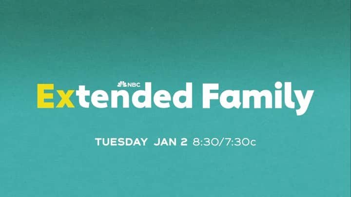 ドナルド・フェイソンのインスタグラム：「Here it is! The official preview trailer for #Extendedfamily premiering Tuesday January 2nd on @nbc @peacock」