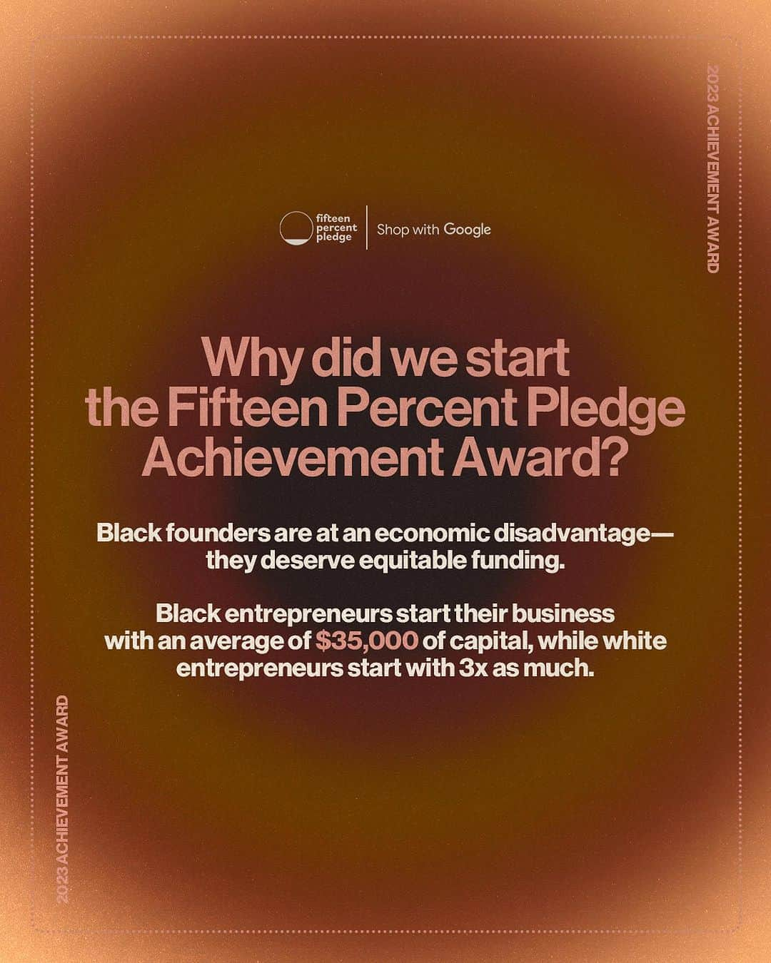 ミスティー・コープランドさんのインスタグラム写真 - (ミスティー・コープランドInstagram)「The Fifteen Percent Pledge Achievement Award is back! We’re so excited to share that once again we’ll be awarding $250K across three Black-owned businesses to promote their growth. We know how significantly a grant like this can change a business, and subsequently a life, so please support us in finding our next winners by amplifying this amazing opportunity.   ✨Tag your favorite Black-owned business who would be perfect for this grant.  💌 Repost this to share with your community.  🤎And to the Black-owned businesses out there: Remember, you miss 100% of the shots you don’t take. Apply by November 30th at 15pp.org/award」11月23日 1時42分 - aurorajames