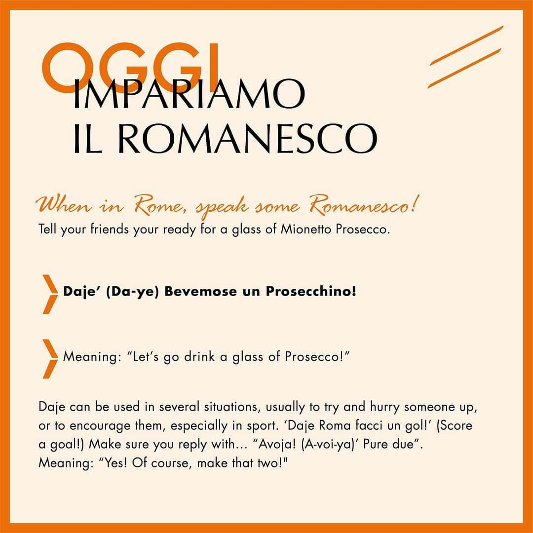 Mionetto USAさんのインスタグラム写真 - (Mionetto USAInstagram)「MIONETTO TRAVEL GUIDE 🧡🍾  WHEN IN ROME...  Allora! When in Rome, do as the Roman’s do! We’ve made it to the eternal city, the city of  ancient architecture, history, art, and food.  Follow this guide as we continue explore Roma, from the Trevi Fountain to the Colosseum, & some pasta breaks along the way, get ready to capture #MioDolceFarNiente moments with Mionetto’s Travel Guide, the ultimate companion for your viaggio Italiano! So, with your passport in hand and your stylish Mio orange suitcase packed, andiamo to Roma!    Don’t forget to save and share our Rome Travel Guide with your amici e famiglia for their next viaggio Italiano to Roma!    #MionettoTravelGuide  #Roma #MionettoProsecco #TravelToItaly  Mionetto Prosecco material is intended for individuals of legal drinking age. Share Mionetto content responsibly with those who are 21+ in your respective country. Enjoy Mionetto Prosecco Responsibly.」11月23日 2時03分 - mionettoproseccousa