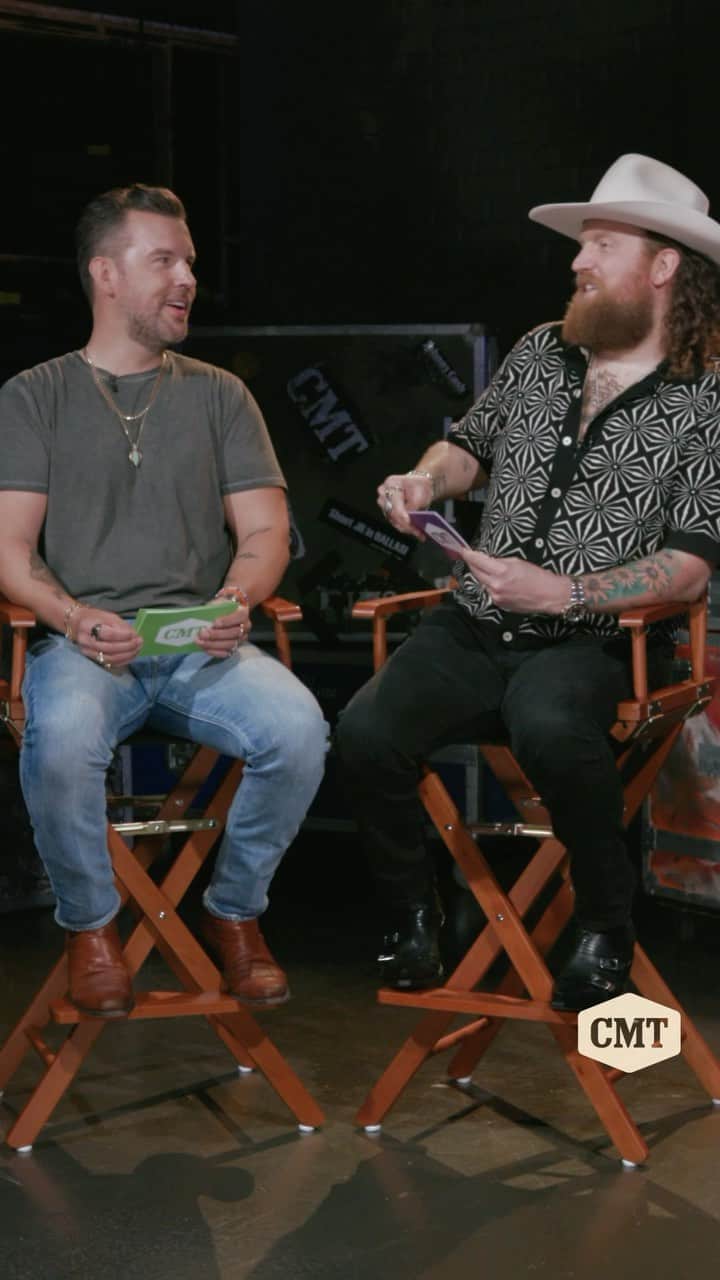 カントリー・ミュージック・テレビジョンのインスタグラム：「Brothers interviewing each other … pure comedy 😂 @brothersosborne」