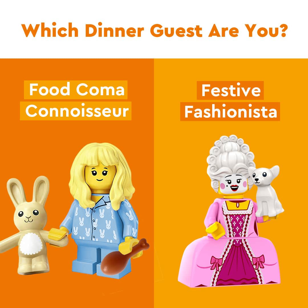 LEGOのインスタグラム：「Secret option 3, we’re both.」