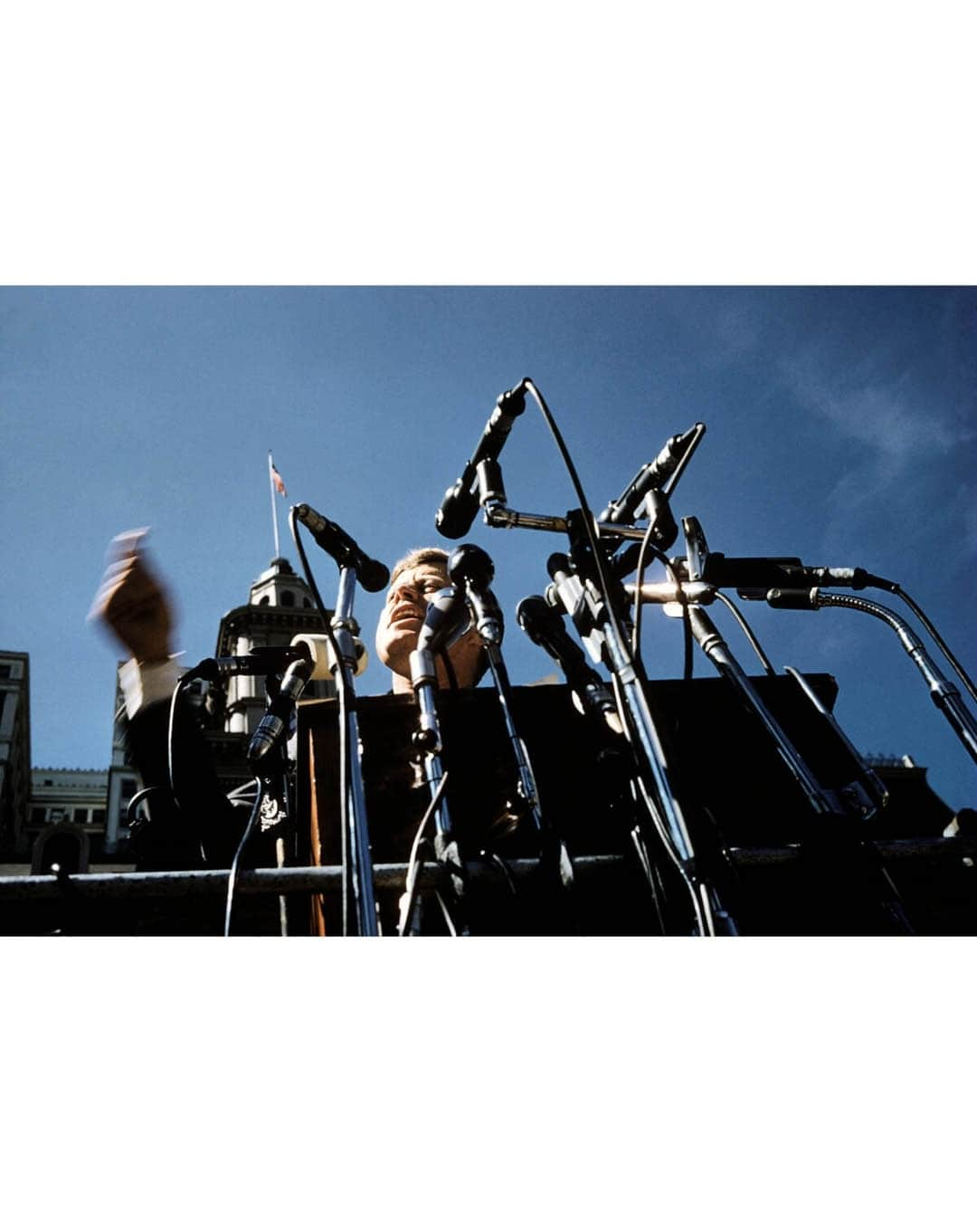 Magnum Photosさんのインスタグラム写真 - (Magnum PhotosInstagram)「Today marks 60 years since the assassination of US President John F. Kennedy in 1963, who, at 46 years old, was shot while riding in a presidential motorcade through downtown Dallas, Texas. The event would become one of the defining moments of the 20th century, leaving a cultural and political imprint that permanently altered the American landscape.⁠ ⁠ Kennedy's political career, including his campaign and election, was documented by Magnum photographers. Cornell Capa's coverage of his presidential run for @life is a lasting document and an intimate portrait of Kennedy's work and character. Capa's efforts continued during his first 100 days in office, granting a rare insight into the beginning of a presidency.⁠ ⁠ @elliotterwitt photographed JFK at several points, from his days as a senator to his funeral, where he captured this image of a mourning Jacqueline Kennedy. ⁠ ⁠ PHOTOS (left to right):⁠ ⁠ (1) US Senator from Massachusetts John F. Kennedy. USA. 1952. © @philippe_halsman_official / Magnum Photos⁠ ⁠ (2) Senator John F. KENNEDY. New York City, USA. 1955. © @elliotterwitt / Magnum Photos⁠ ⁠ (3) Senator John F. Kennedy with his wife, Jackie, and daughter, Caroline. Hyannisport, Massachusetts. 1960. © Dennis Stock / Magnum Photos⁠ ⁠ (4-5) John F. Kennedy campaigning. New York City, USA. 1960. © Cornell Capa / International Center of Photography / Magnum Photos⁠ ⁠ (6) John F. Kennedy campaign. USA. 1960. © Cornell Capa / International Center of Photography / Magnum Photos⁠ ⁠ (7) Soviet premier Nikita Khrushchev and US president John F. Kennedy. Vienna, Austria. 1961. © Cornell Capa / International Center of Photography / Magnum Photos⁠ ⁠ (8) President John F. Kennedy in the Oval Office. Washington, D.C. USA. 1962. © @elliotterwitt / Magnum Photos⁠ ⁠ (9) Reaction to the assassination of John F. Kennedy. New York City, USA. 1963. © @waynemillerphotoarchive / Magnum Photos⁠ ⁠ (10) Jacqueline Kennedy at John F. Kennedy's Funeral. Arlington, Virginia. USA. 1963. @elliotterwitt / Magnum Photos」11月23日 3時02分 - magnumphotos