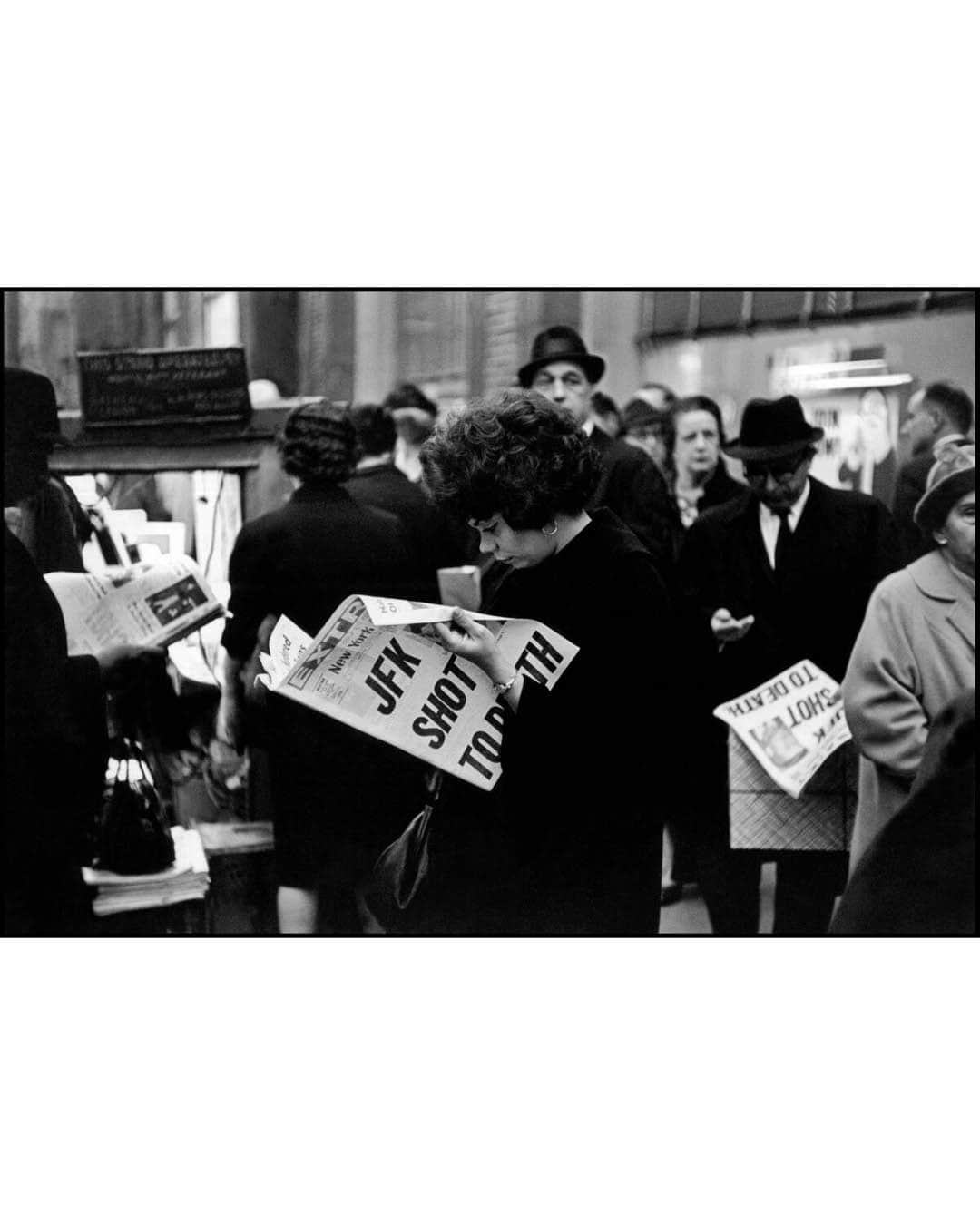 Magnum Photosさんのインスタグラム写真 - (Magnum PhotosInstagram)「Today marks 60 years since the assassination of US President John F. Kennedy in 1963, who, at 46 years old, was shot while riding in a presidential motorcade through downtown Dallas, Texas. The event would become one of the defining moments of the 20th century, leaving a cultural and political imprint that permanently altered the American landscape.⁠ ⁠ Kennedy's political career, including his campaign and election, was documented by Magnum photographers. Cornell Capa's coverage of his presidential run for @life is a lasting document and an intimate portrait of Kennedy's work and character. Capa's efforts continued during his first 100 days in office, granting a rare insight into the beginning of a presidency.⁠ ⁠ @elliotterwitt photographed JFK at several points, from his days as a senator to his funeral, where he captured this image of a mourning Jacqueline Kennedy. ⁠ ⁠ PHOTOS (left to right):⁠ ⁠ (1) US Senator from Massachusetts John F. Kennedy. USA. 1952. © @philippe_halsman_official / Magnum Photos⁠ ⁠ (2) Senator John F. KENNEDY. New York City, USA. 1955. © @elliotterwitt / Magnum Photos⁠ ⁠ (3) Senator John F. Kennedy with his wife, Jackie, and daughter, Caroline. Hyannisport, Massachusetts. 1960. © Dennis Stock / Magnum Photos⁠ ⁠ (4-5) John F. Kennedy campaigning. New York City, USA. 1960. © Cornell Capa / International Center of Photography / Magnum Photos⁠ ⁠ (6) John F. Kennedy campaign. USA. 1960. © Cornell Capa / International Center of Photography / Magnum Photos⁠ ⁠ (7) Soviet premier Nikita Khrushchev and US president John F. Kennedy. Vienna, Austria. 1961. © Cornell Capa / International Center of Photography / Magnum Photos⁠ ⁠ (8) President John F. Kennedy in the Oval Office. Washington, D.C. USA. 1962. © @elliotterwitt / Magnum Photos⁠ ⁠ (9) Reaction to the assassination of John F. Kennedy. New York City, USA. 1963. © @waynemillerphotoarchive / Magnum Photos⁠ ⁠ (10) Jacqueline Kennedy at John F. Kennedy's Funeral. Arlington, Virginia. USA. 1963. @elliotterwitt / Magnum Photos」11月23日 3時02分 - magnumphotos