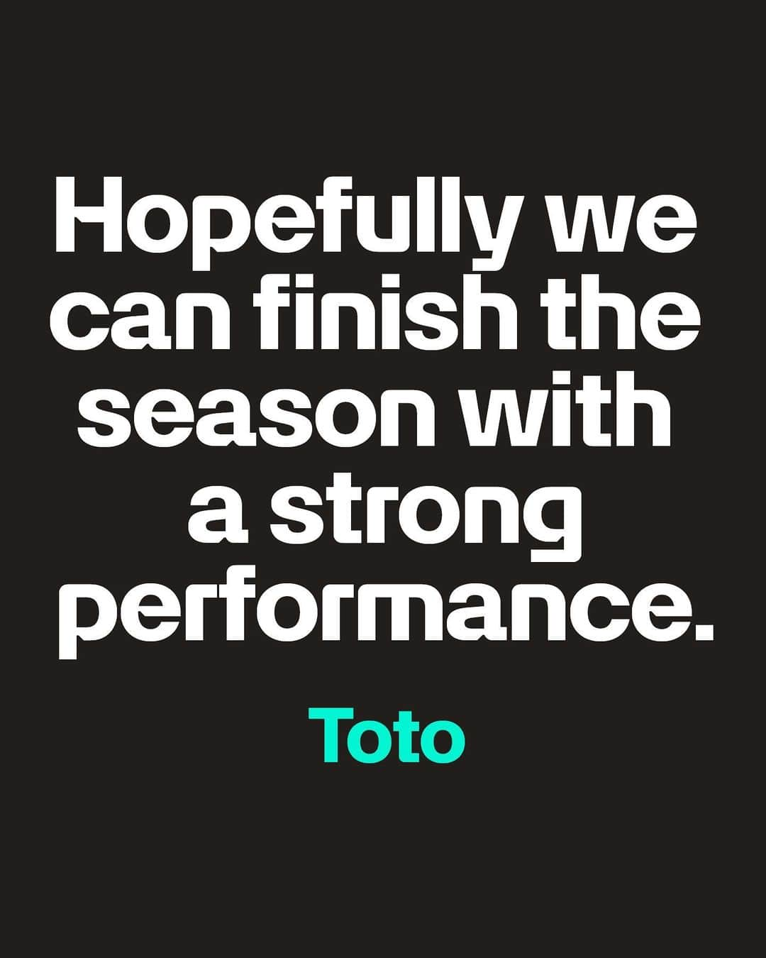 MERCEDES AMG PETRONASのインスタグラム：「💬 “It will be a close fight but we’re ready to give it our all to come out on top.” 👊  Click the link in our bio for Toto’s full preview of the F1 2023 finale 📲」