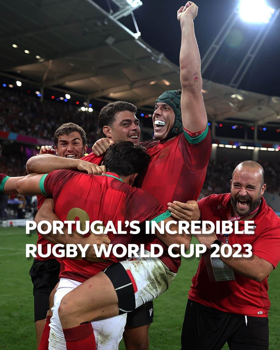 ラグビーリーグ・ワールドカップさんのインスタグラム写真 - (ラグビーリーグ・ワールドカップInstagram)「The story of Portugal's incredible #RWC2023 journey 🤯」11月23日 3時30分 - rugbyworldcup