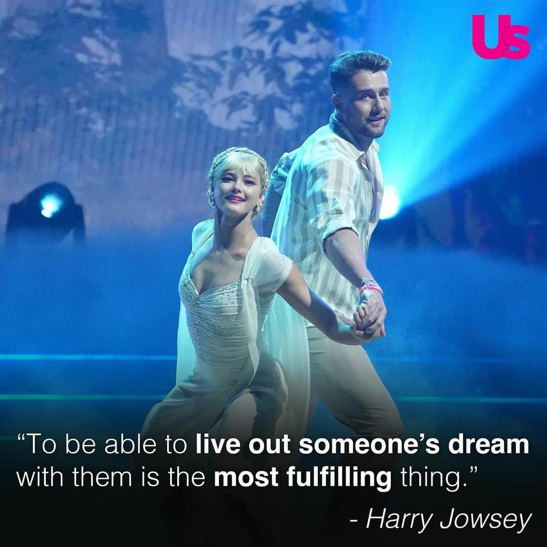 Us Weeklyのインスタグラム：「It's the end of the road for #DWTS fan favorites Harry Jowsey and Rylee Arnold ... and they couldn't leave without praising each other and the process. 🥲 See their reflections on being eliminated and supporting each other at the link in bio. (📸: ABC)」