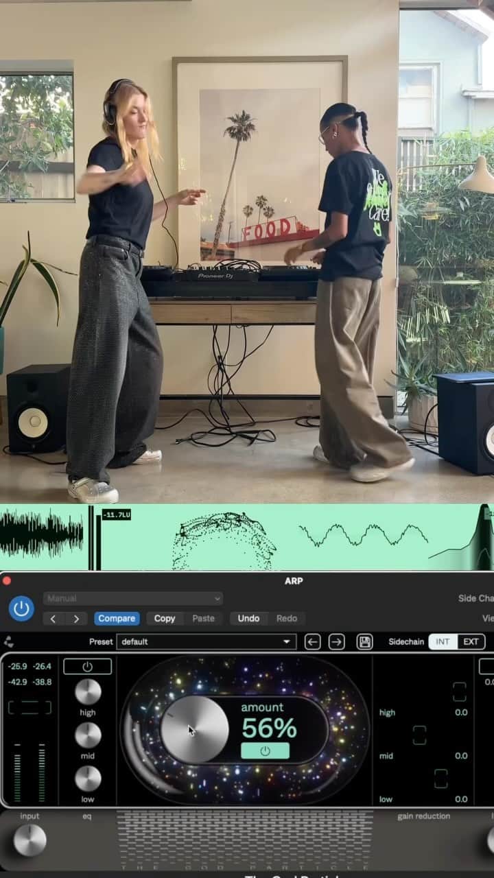 アイコナ・ポップのインスタグラム：「Putting the finishing touches on Tears on The Dancefloor. 9 days until Club Romantech Deluxe is yours 🥲🥲🥲 #behindthesong」