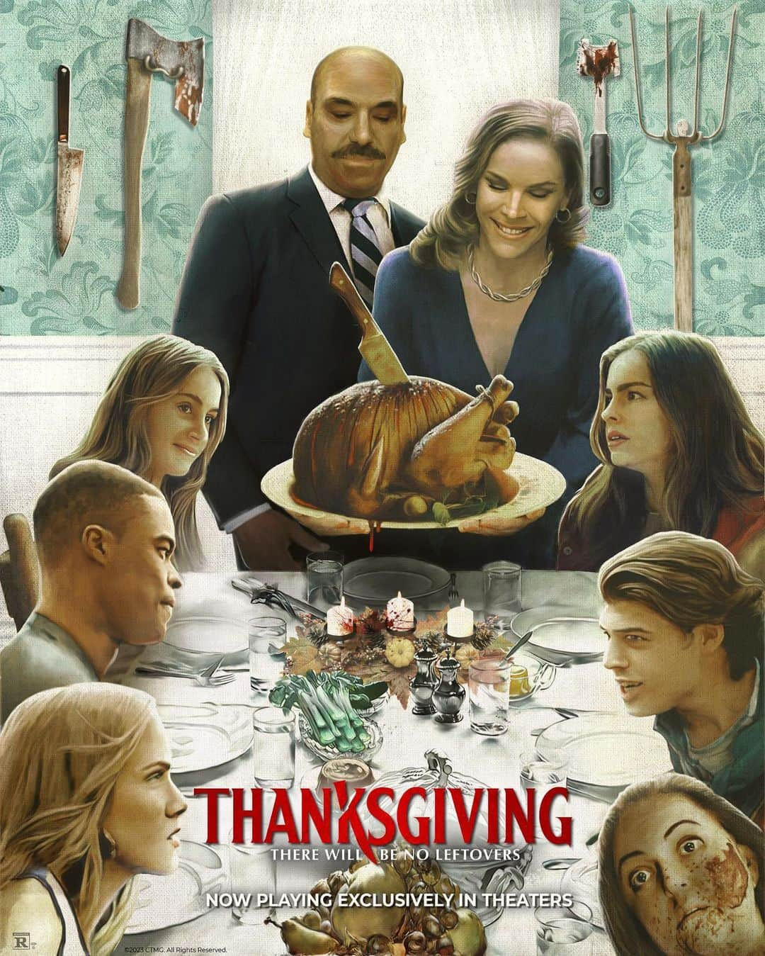 イーライ・ロスのインスタグラム：「Happy Thanksgiving. It’s an American holiday. What better way to enjoy it than with @thanksgivingmovie. Now in theaters.」