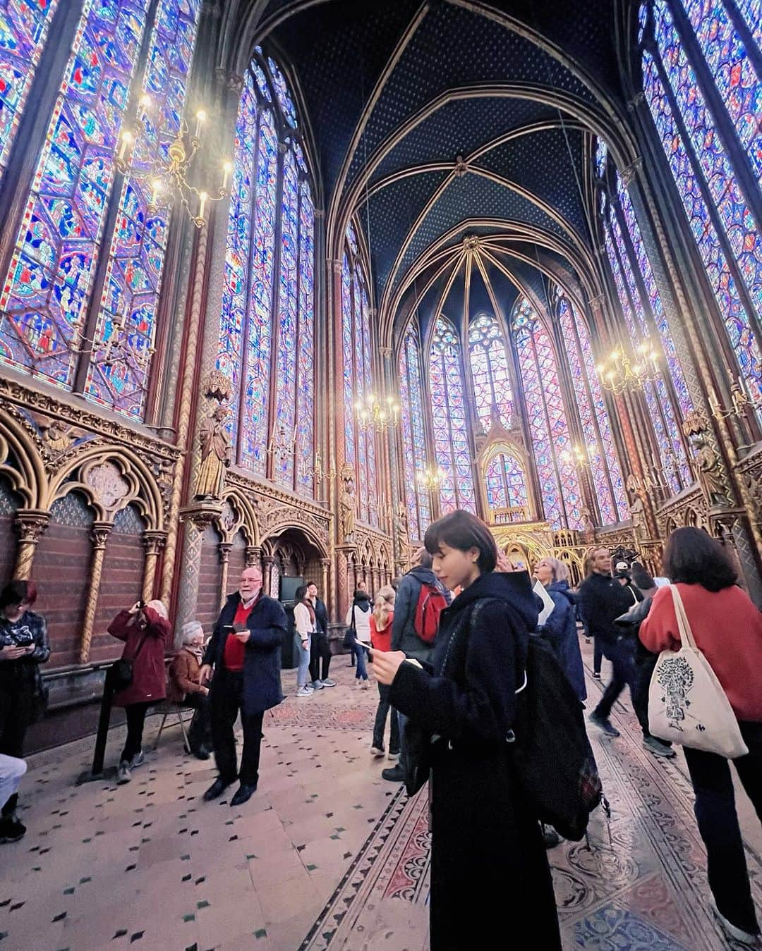 小池花瑠奈さんのインスタグラム写真 - (小池花瑠奈Instagram)「・ Sainte chapelle パリに来たらまた訪れたい場所。  #saintechapelle #paris」10月30日 15時54分 - natsu_matsumiya