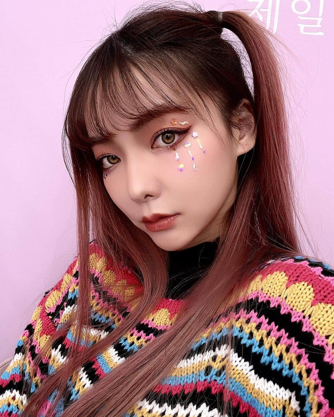 LISA minemuraのインスタグラム：「🌈 🎃🦇🕸🧡💜 🌈  #ハロウィンメイク  #長野市」