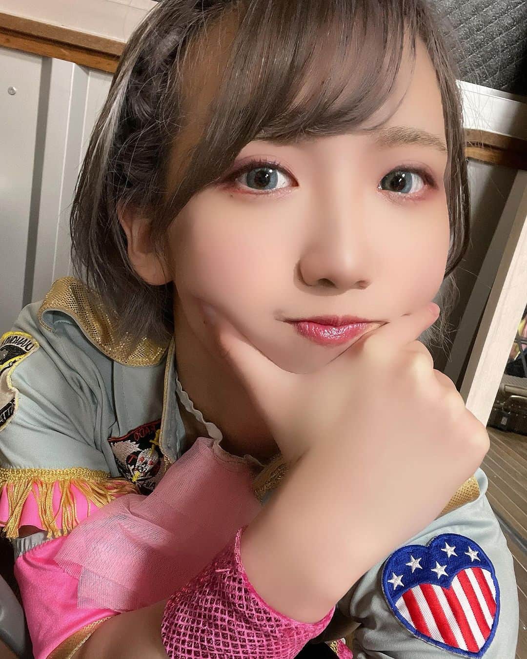 松井珠紗のインスタグラム：「ピンクかわいいよねーっ よき」
