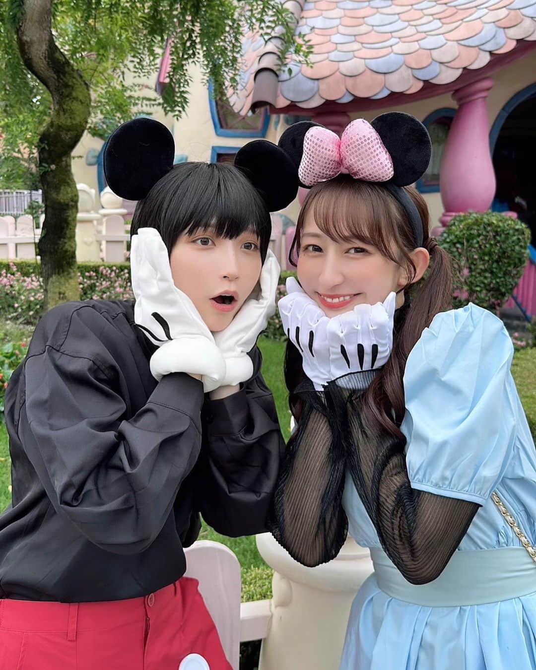 やっこのインスタグラム：「🎃👻🎃👻🎃 ⁡ ⁡ ⁡ ⁡ Dハロ❕❕❕ ⁡ 9月末にいったやつ…🥹 ミニーちゃんしたよ🐭🎀 ⁡ いつものメンバーで行ってきました〜っ スプブがとても良かったです…🥲 ⁡ ⁡ ⁡ ⁡ ⁡ #dハロ #ディズニー #ディズニーランド #ディズニーコーデ #disney」