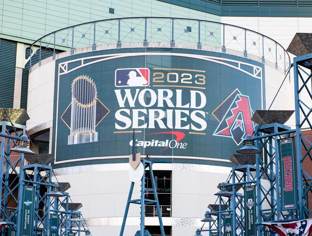 アリゾナ・ダイヤモンドバックスのインスタグラム：「The World Series is back in the 48th state. #EmbraceTheChaos」