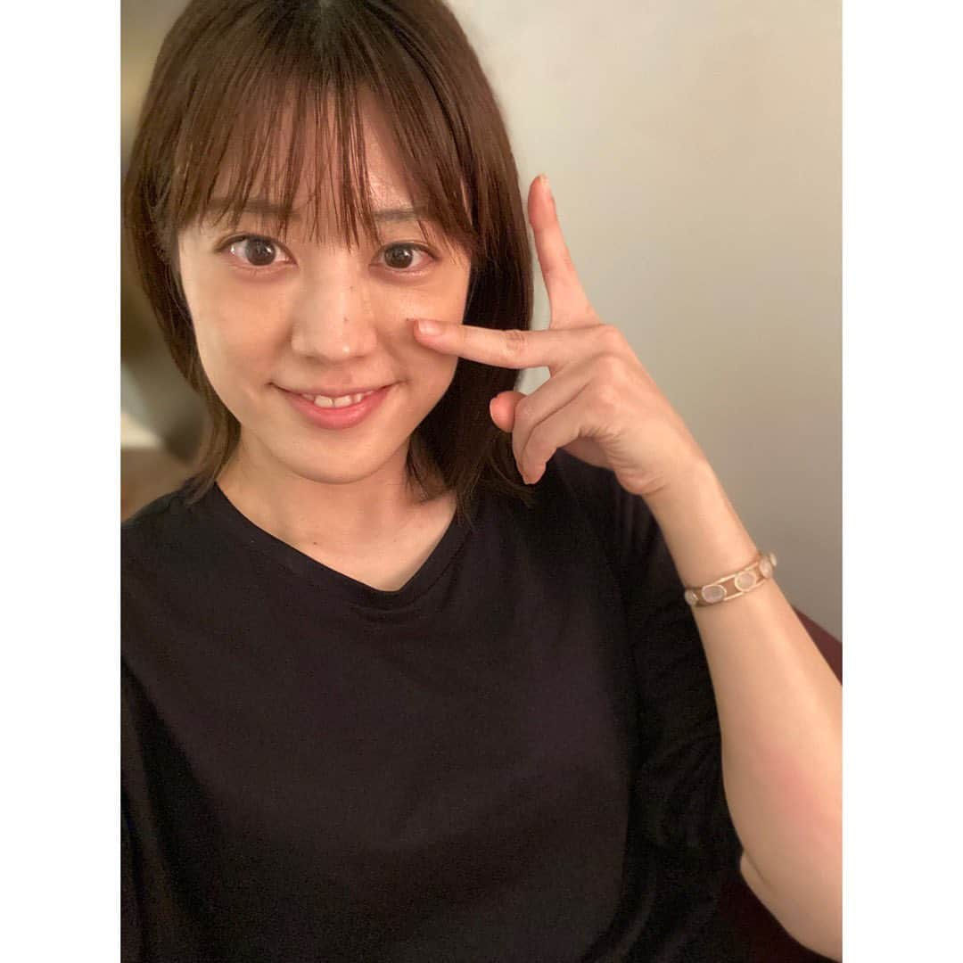 福田沙紀のインスタグラム：「今日も良い一日になりますように🍀  わたしは収録行ってきまーす！」