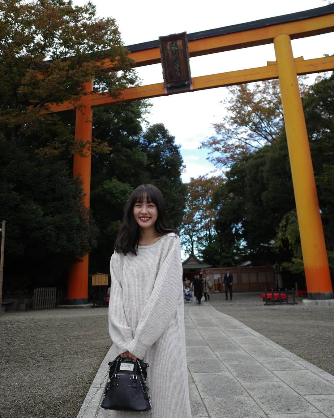 前田希美（まえのん）さんのインスタグラム写真 - (前田希美（まえのん）Instagram)「お出かけ日和︎☺︎  楽しみにしすぎて、 寝れなくて、一睡もしないで行ったから 午後からの記憶をほとんどありませんでした。  そしたらまさかのワイもだった‪w @aimatsumoto_45 ♡  私服沢山撮ってくれた📸 来週発売のニットワンピ~~！   #のんの私服   #nwith #nwithstyling」10月30日 11時10分 - maeda_nozomi