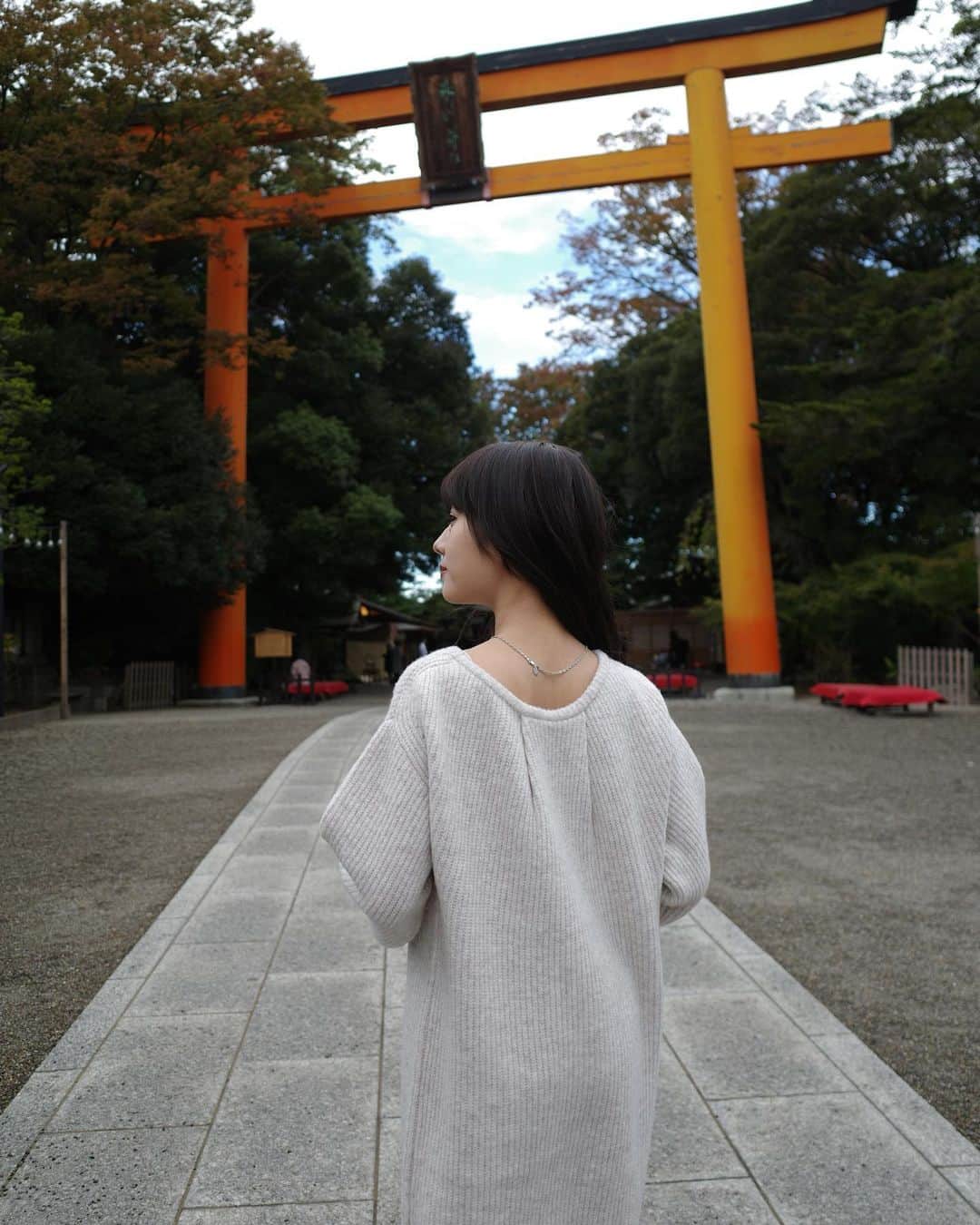 前田希美（まえのん）さんのインスタグラム写真 - (前田希美（まえのん）Instagram)「お出かけ日和︎☺︎  楽しみにしすぎて、 寝れなくて、一睡もしないで行ったから 午後からの記憶をほとんどありませんでした。  そしたらまさかのワイもだった‪w @aimatsumoto_45 ♡  私服沢山撮ってくれた📸 来週発売のニットワンピ~~！   #のんの私服   #nwith #nwithstyling」10月30日 11時10分 - maeda_nozomi