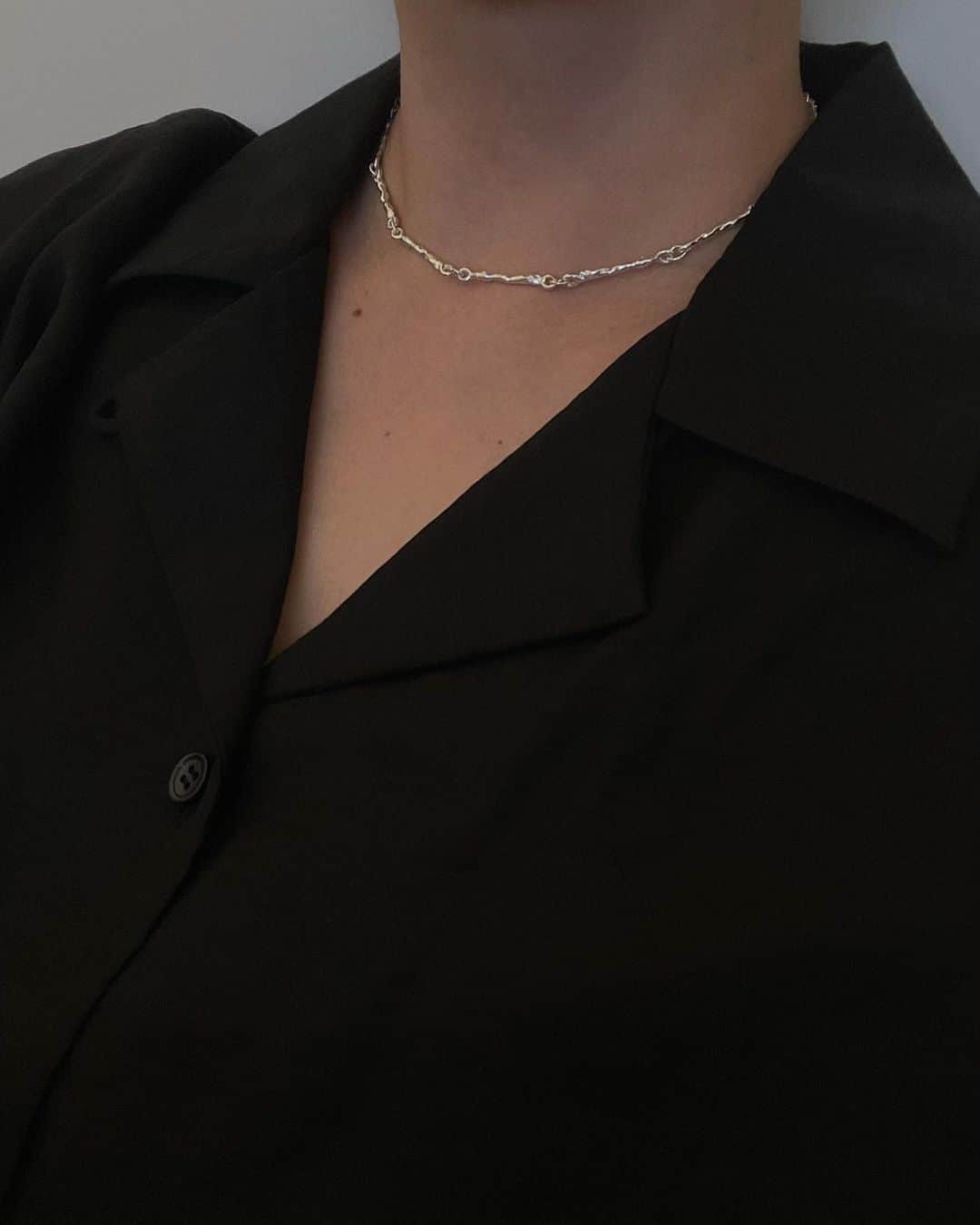 松本有理奈さんのインスタグラム写真 - (松本有理奈Instagram)「new necklace♡ #gagan#silver#necklace」10月30日 11時37分 - yurina0714