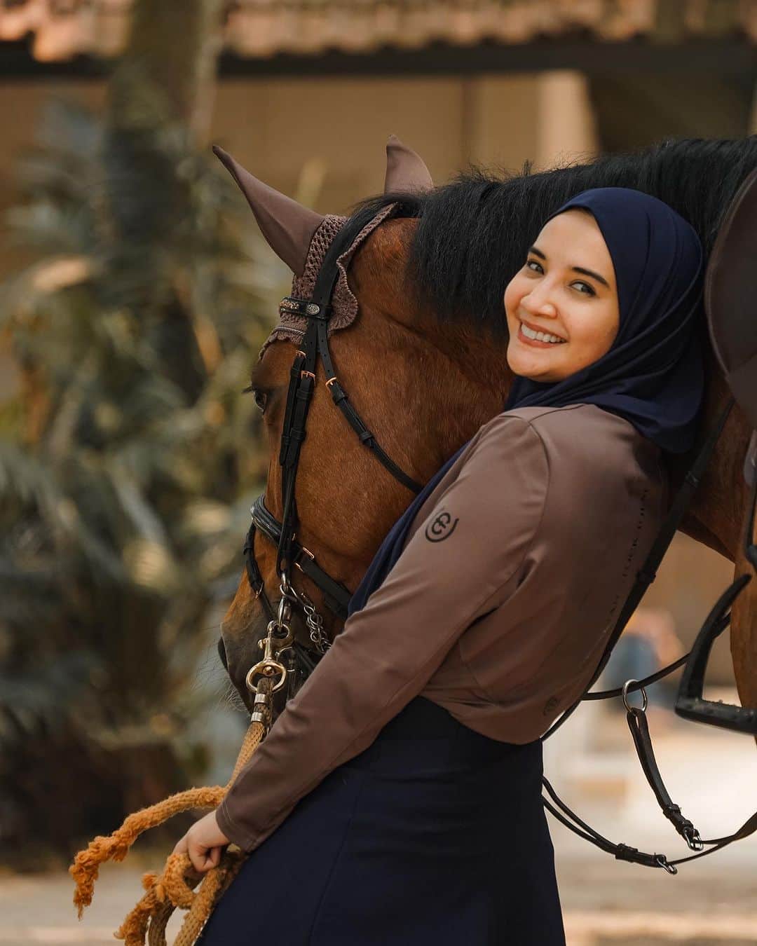 Zaskia Sungkarのインスタグラム：「Big girl big dreams 🐴❤️ #masyaAllahTabarakallah」