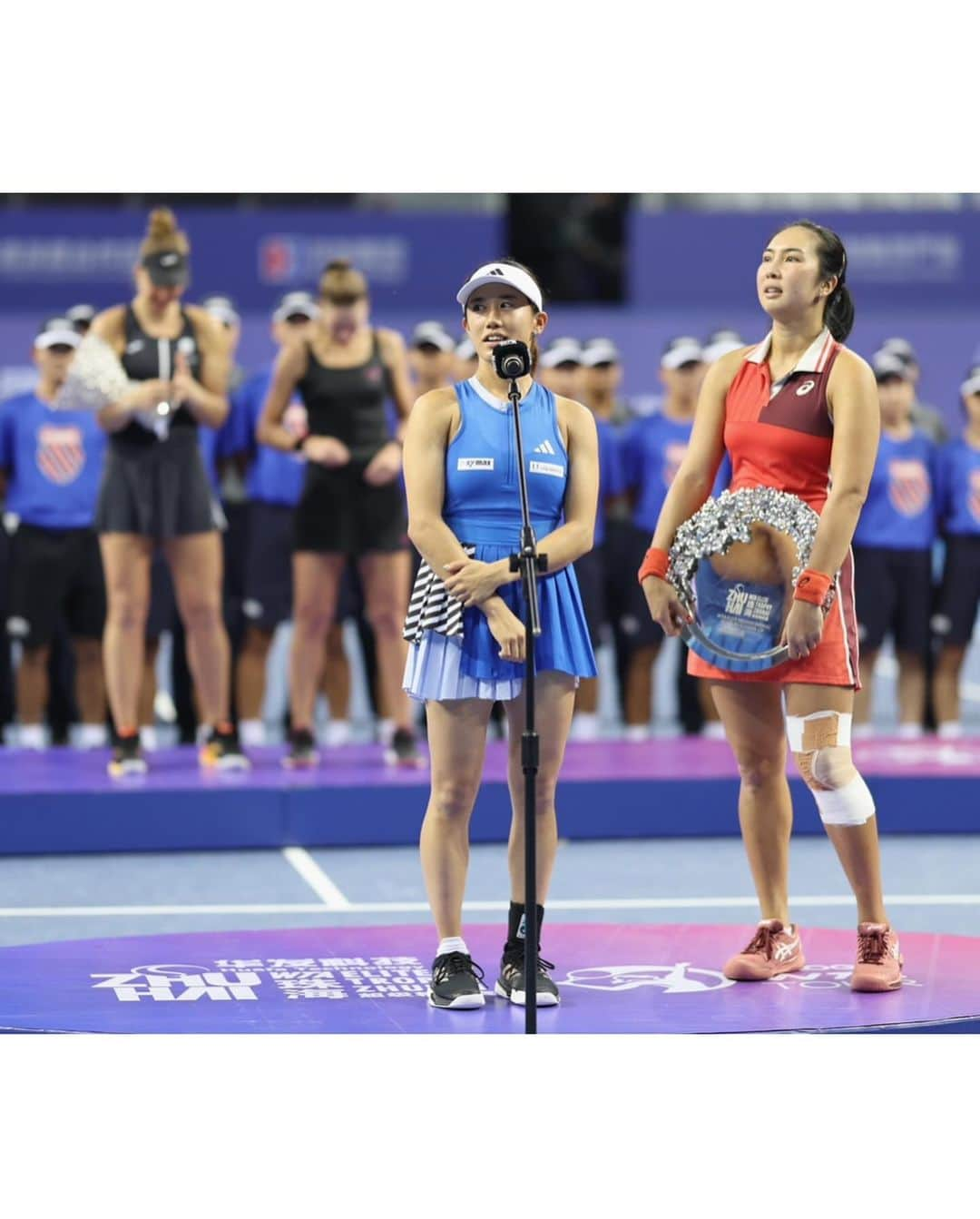 加藤未唯さんのインスタグラム写真 - (加藤未唯Instagram)「Couldn't win the last match of the season but still great week with @dila11 👯‍♀️❤️ Thank you for the support!!  準優勝でした🥈 でも楽しかったー！ありがとうございました😘」10月30日 14時47分 - miyukato1121