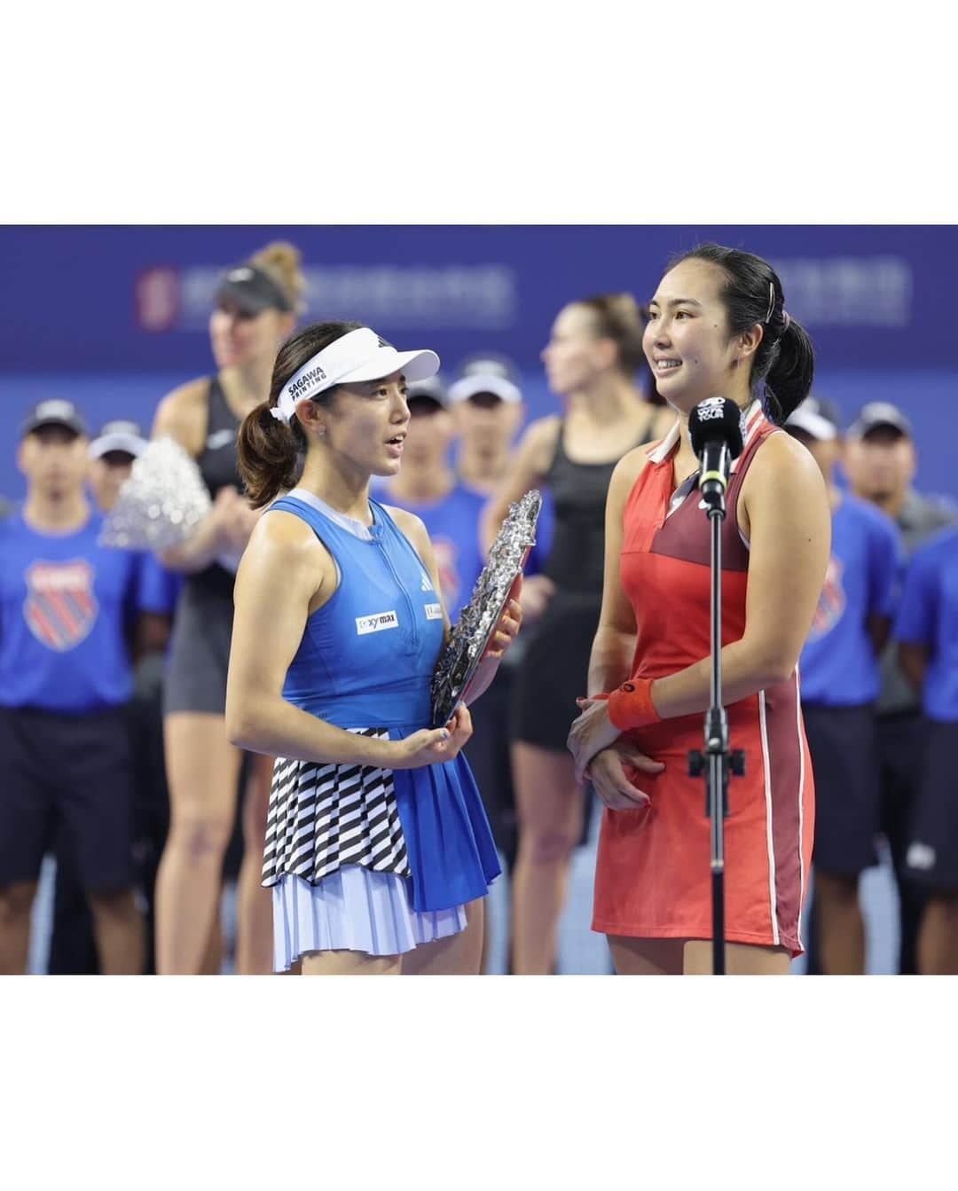 加藤未唯さんのインスタグラム写真 - (加藤未唯Instagram)「Couldn't win the last match of the season but still great week with @dila11 👯‍♀️❤️ Thank you for the support!!  準優勝でした🥈 でも楽しかったー！ありがとうございました😘」10月30日 14時47分 - miyukato1121