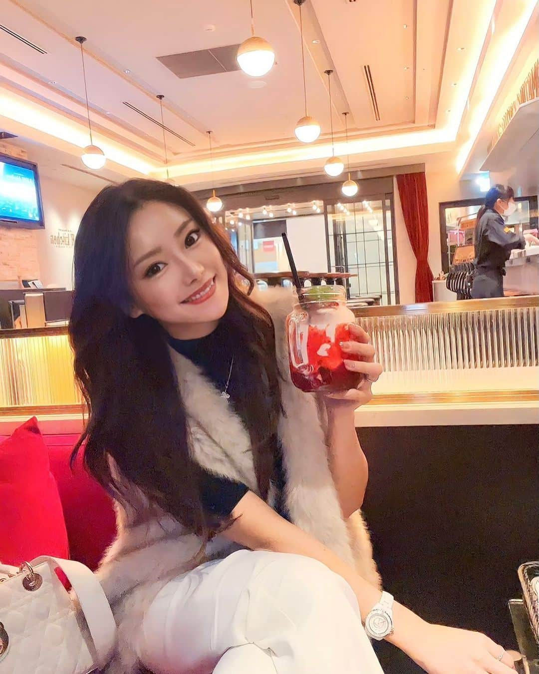 菅原里奈のインスタグラム：「🍓❤️」