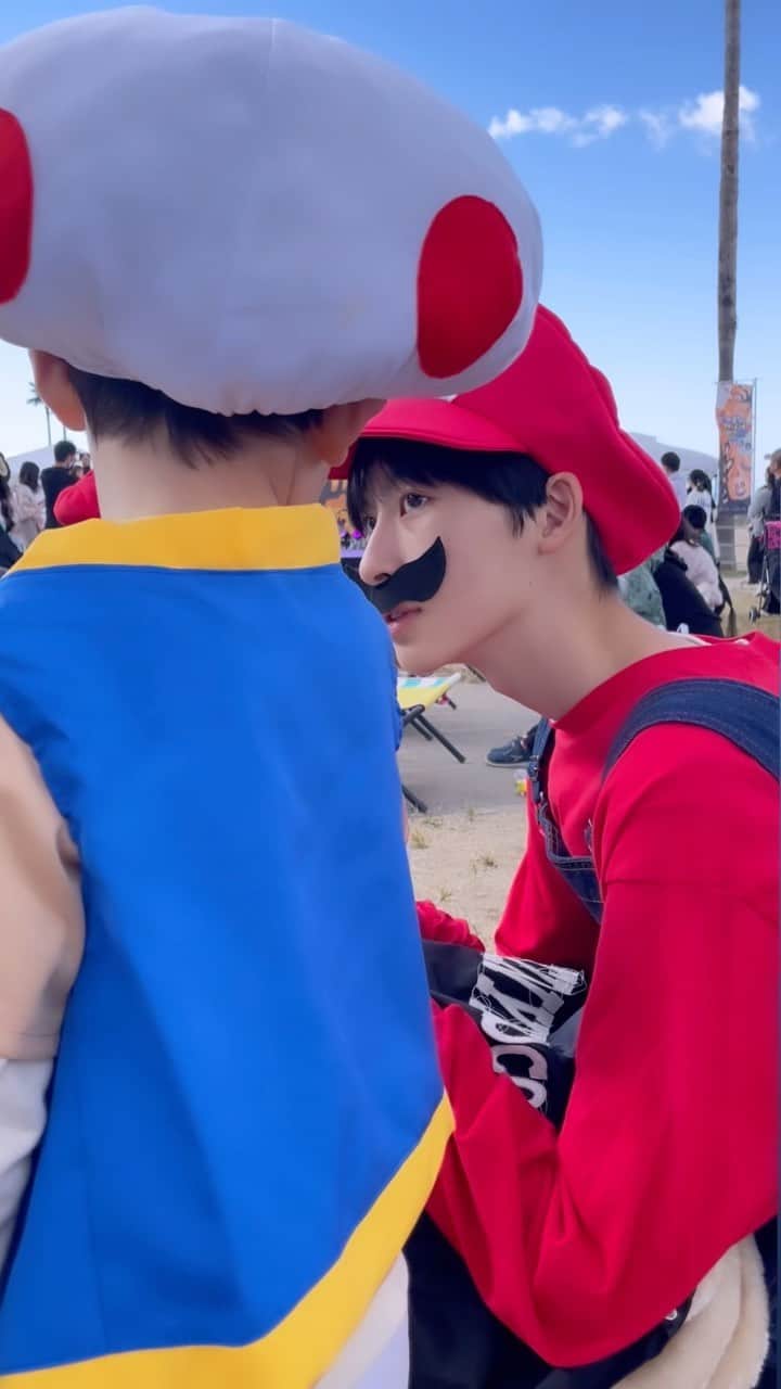 山﨑さおりのインスタグラム：「🍄⭐️🎃」