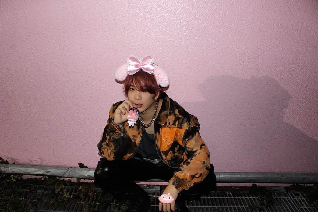 本田康祐さんのインスタグラム写真 - (本田康祐Instagram)「@sanrio  マイメロになった #spookypumpkin2023   #ワイルドマイルド」10月30日 15時20分 - ksk0.411