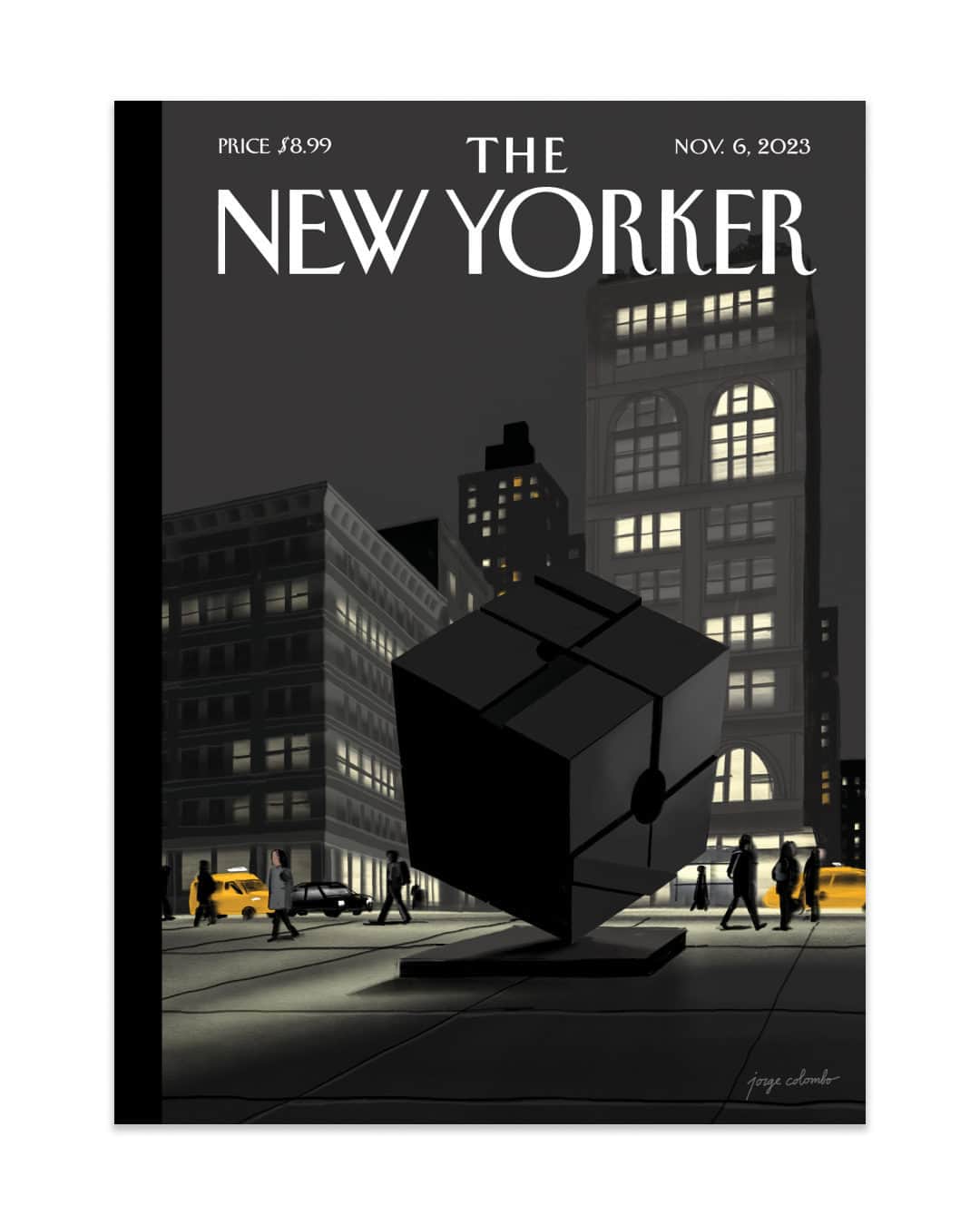 The New Yorkerのインスタグラム：「@thejorgecolombo’s cover for this week’s issue, “Astor Place.” Read a Q. & A. with the artist at the link in our bio.」