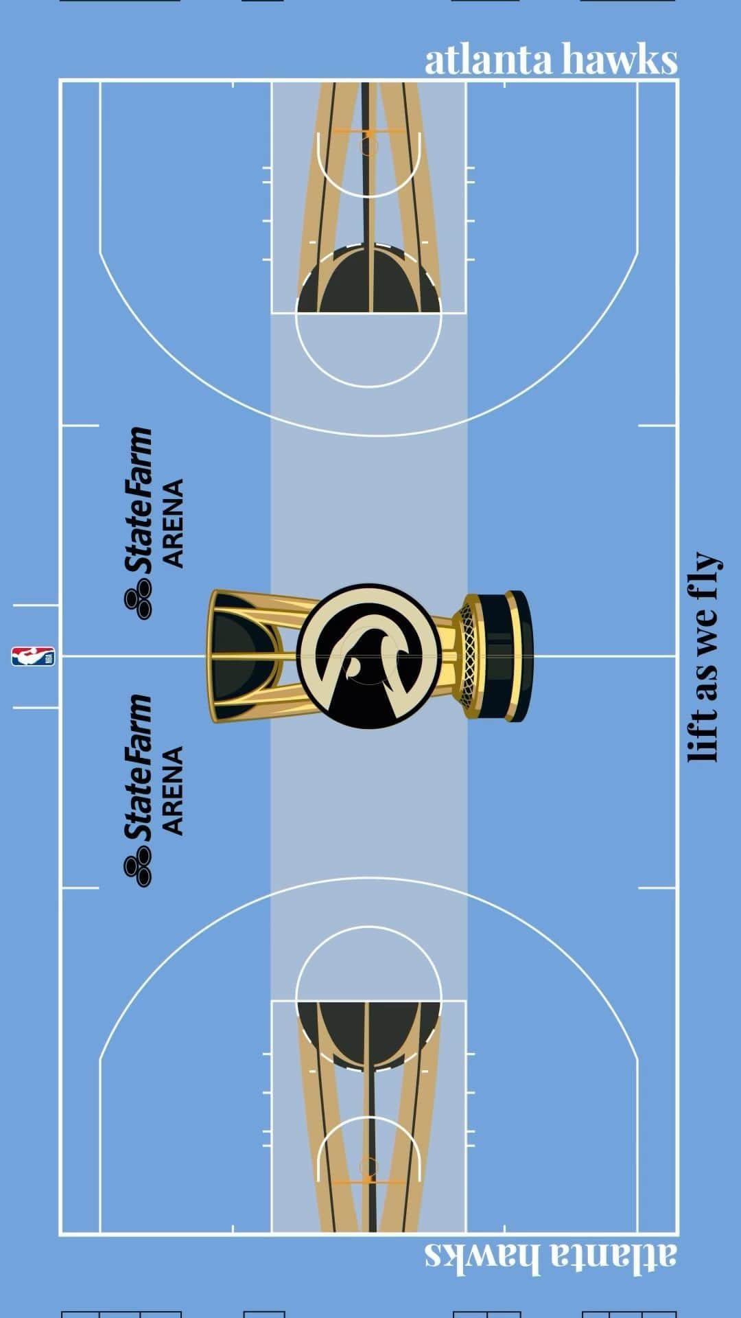 NBAのインスタグラム：「NBA DEBUTS IN-SEASON TOURNAMENT COURTS FOR ALL 30 TEAMS」